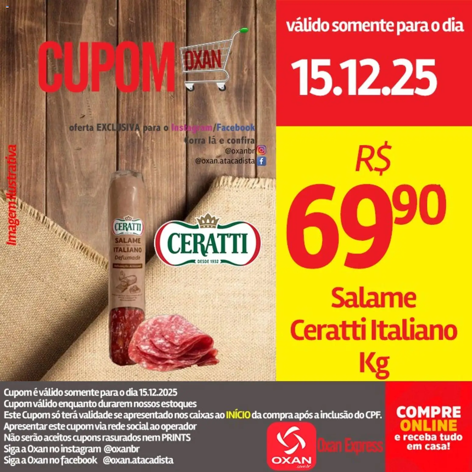 Oxan Atacadista Folheto - válido de 15.12.2025 | Página: 2 | Produtos: Salame
