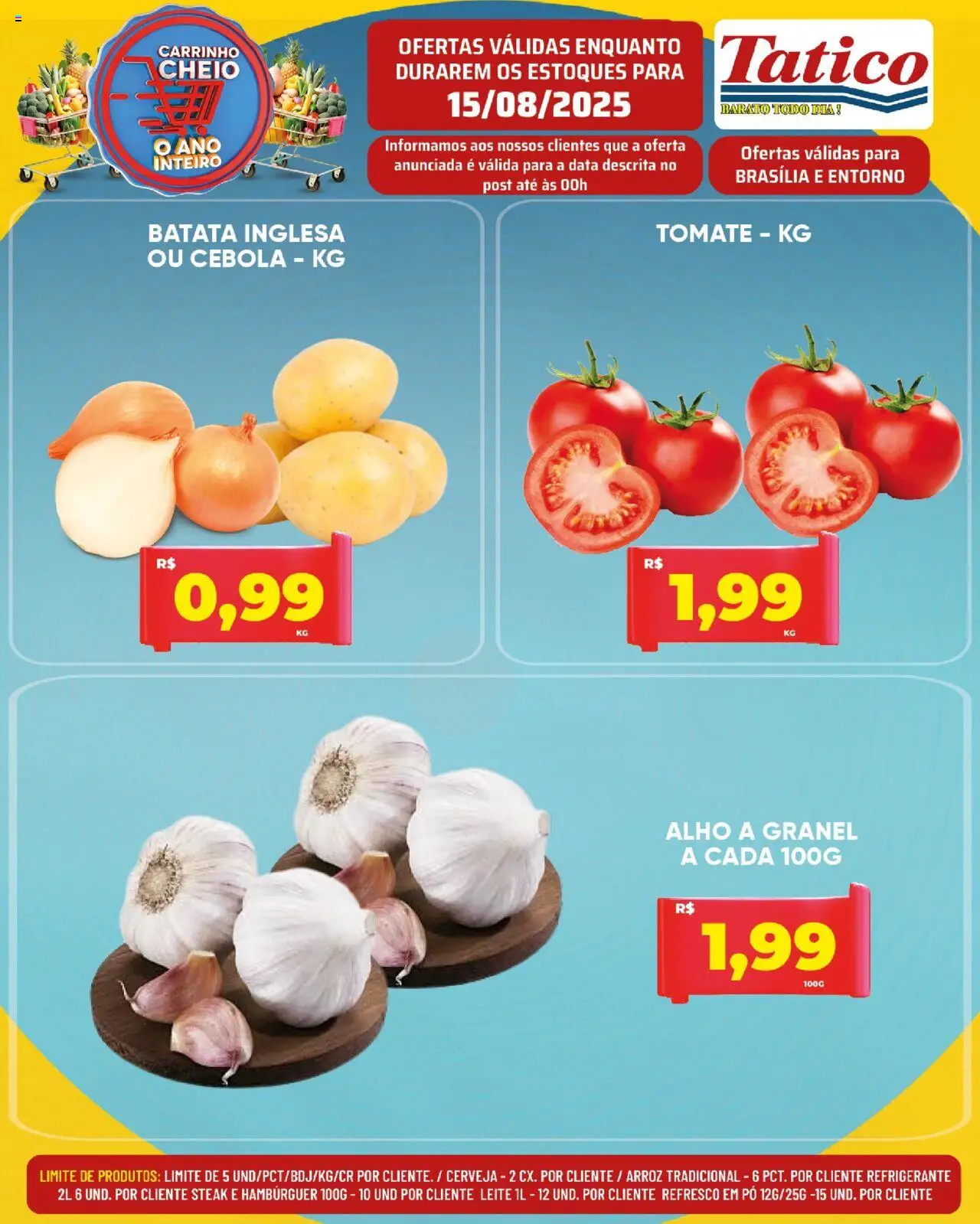 Tatico Folheto - válido de 15.08.2025 | Página: 6 | Produtos: Pó, Refresco, Hambúrguer, Refrigerante