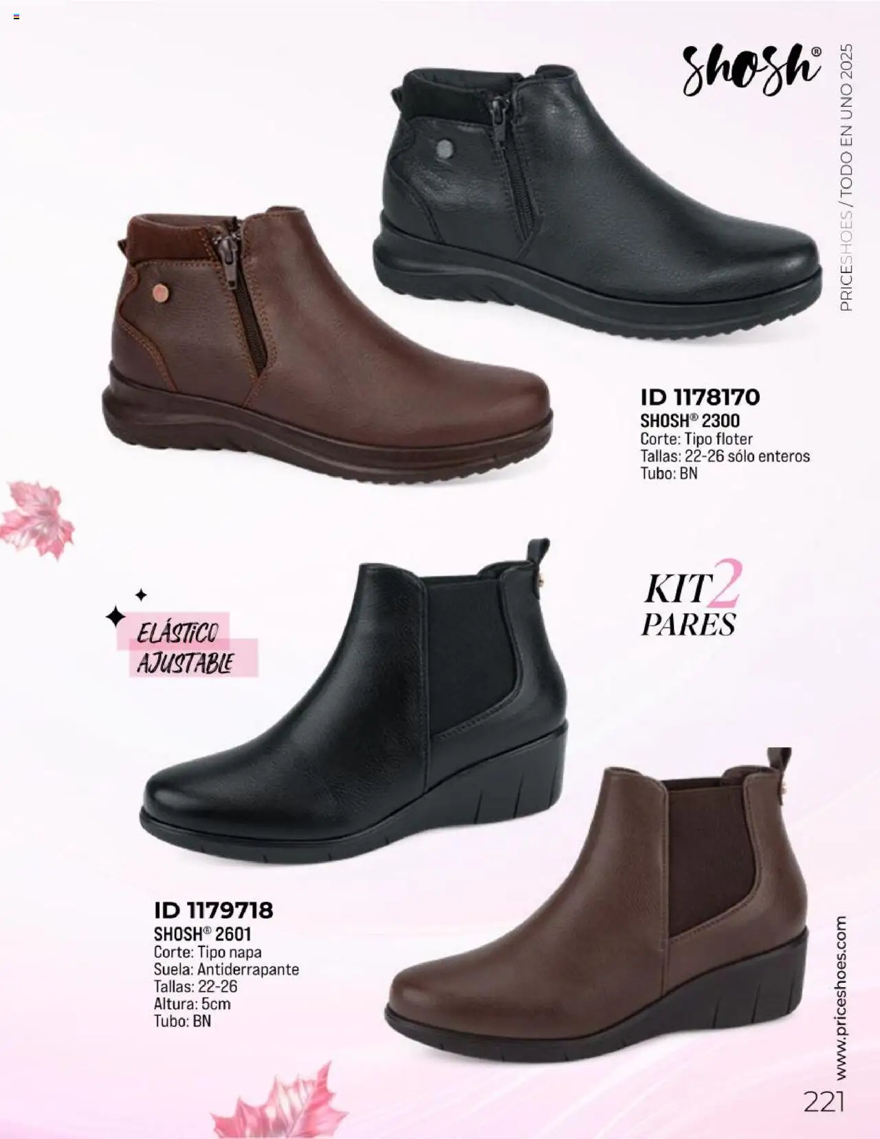 Nuevas ofertas de Price Shoes válidas en toda la República Mexicana desde el 05.05.2025. ¡Encuentra las mejores ofertas en Price Shoes catálogo Todo En 1 2025! | Página: 219