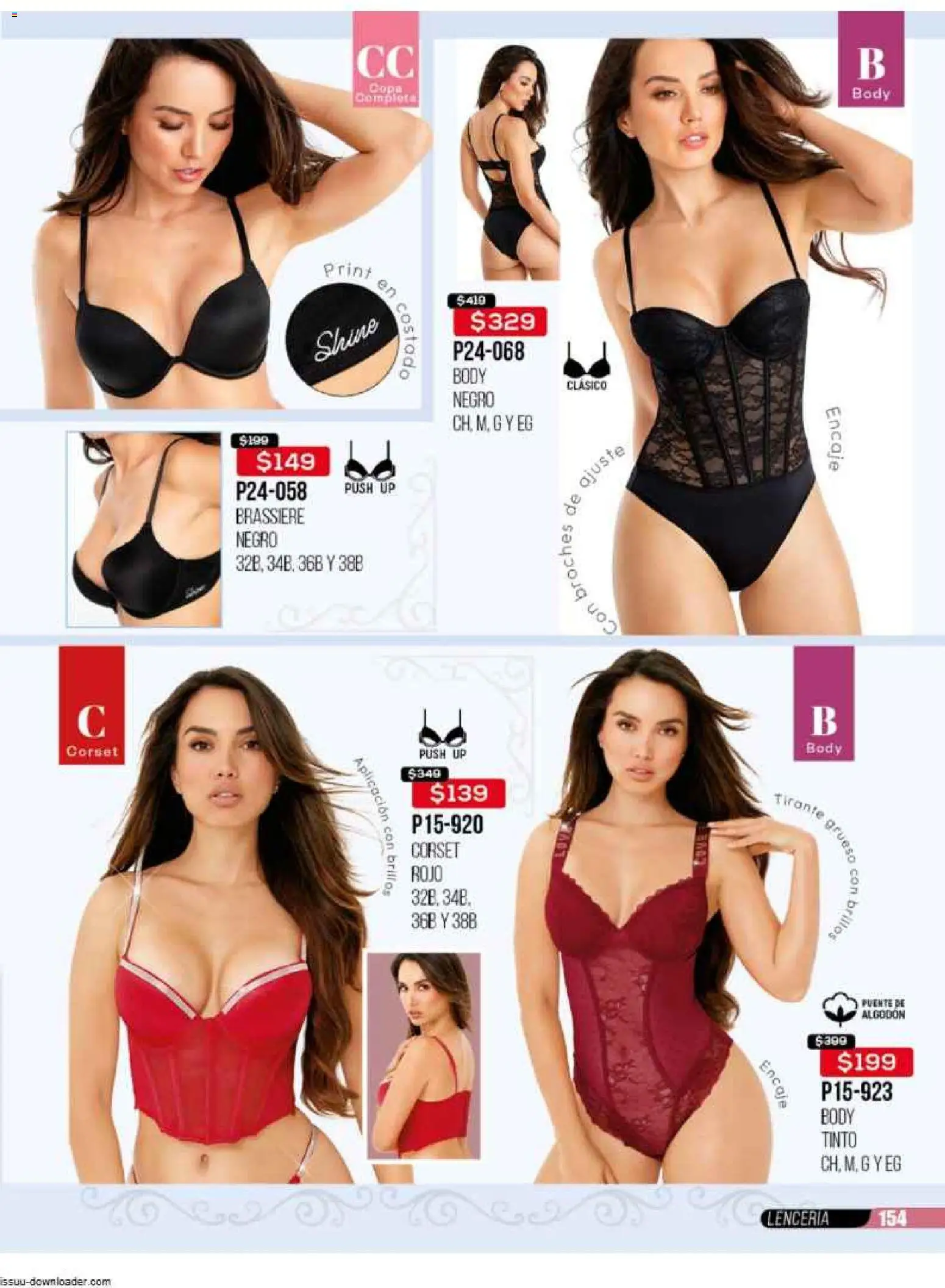 Nuevas ofertas de Cklass válidas en toda la República Mexicana desde el 31.10.2025. ¡Encuentra las mejores ofertas en Cklass catálogo Super Rebajas Ropa! | Página: 157 | Productos: Algodón, Body, Lenceria