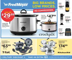 Preview of Fred Meyer weekly ads valid from 15.10.2025