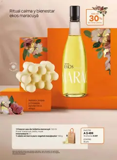 Vista previa de Natura campaña 6 2026, nuevo folleto de la tienda, válido en México a partir del 02.04.2026 | Página: 22 | Productos: Barra, Té, Eau de toilette, Jabón