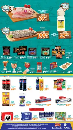 Vista previa de S-Mart folleto Ofertas de feria Monterrey, nuevo folleto de la tienda, válido en México a partir del 31.03.2026 | Página: 2 | Productos: Pimienta, Uva, Vitaminas, Sierra
