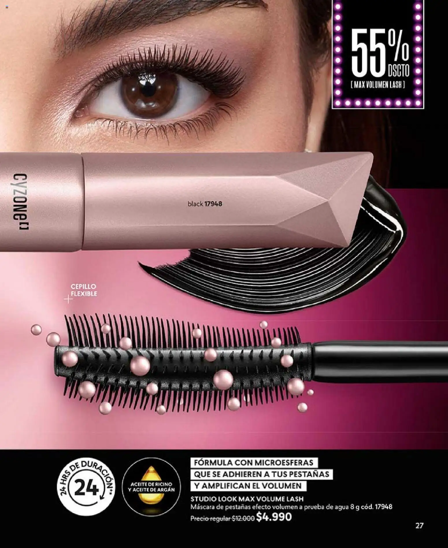 Catálogo CyZone Campaña 2 │ válido desde el 16.01.2026 | Página: 27 | Productos: Agua, Flexible, Cepillo, Máscara