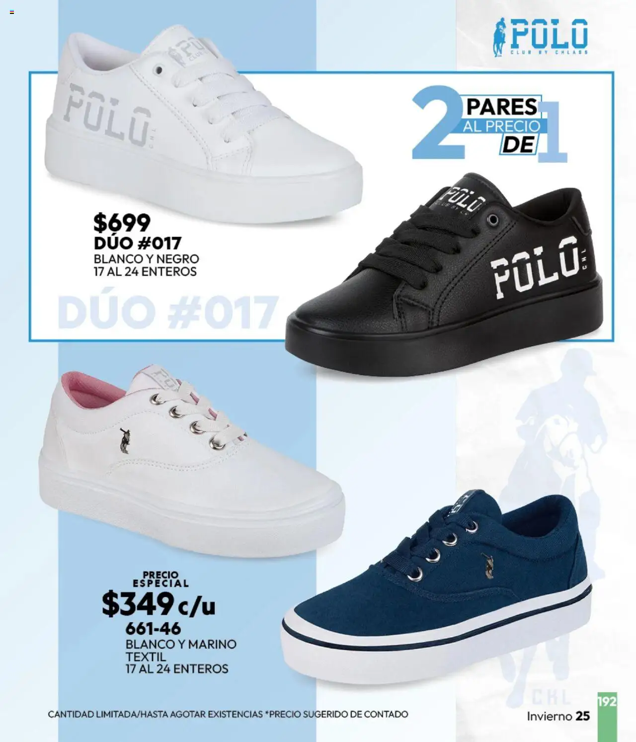 Nuevas ofertas de Cklass válidas en toda la República Mexicana desde el 16.09.2025. ¡Encuentra las mejores ofertas en Cklass - Catálogo Invierno Sportbrands! | Página: 195