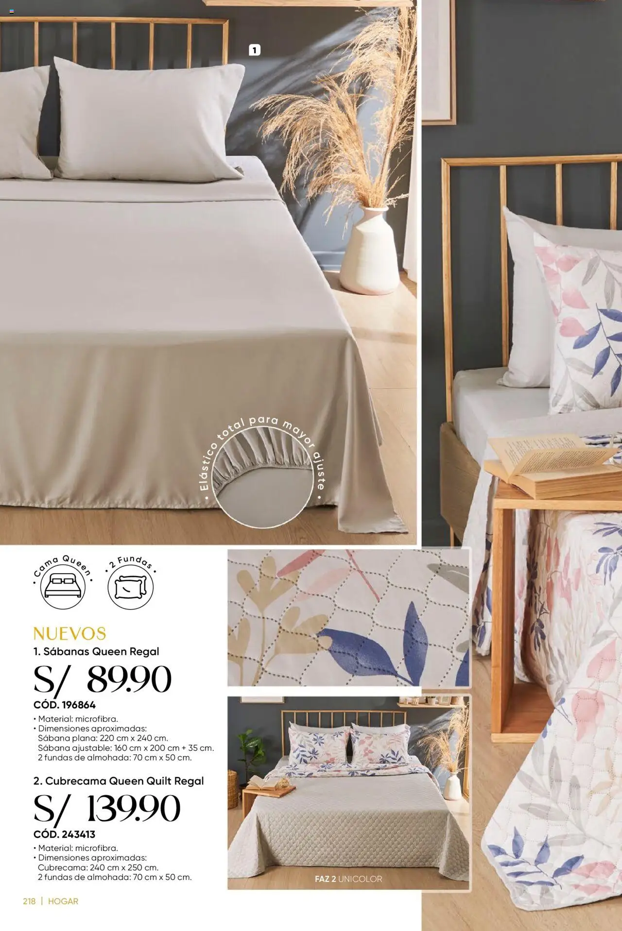 Catálogo Azzorti válido desde 15.09.2025 | Página: 222 | Productos: Cama, Almohada