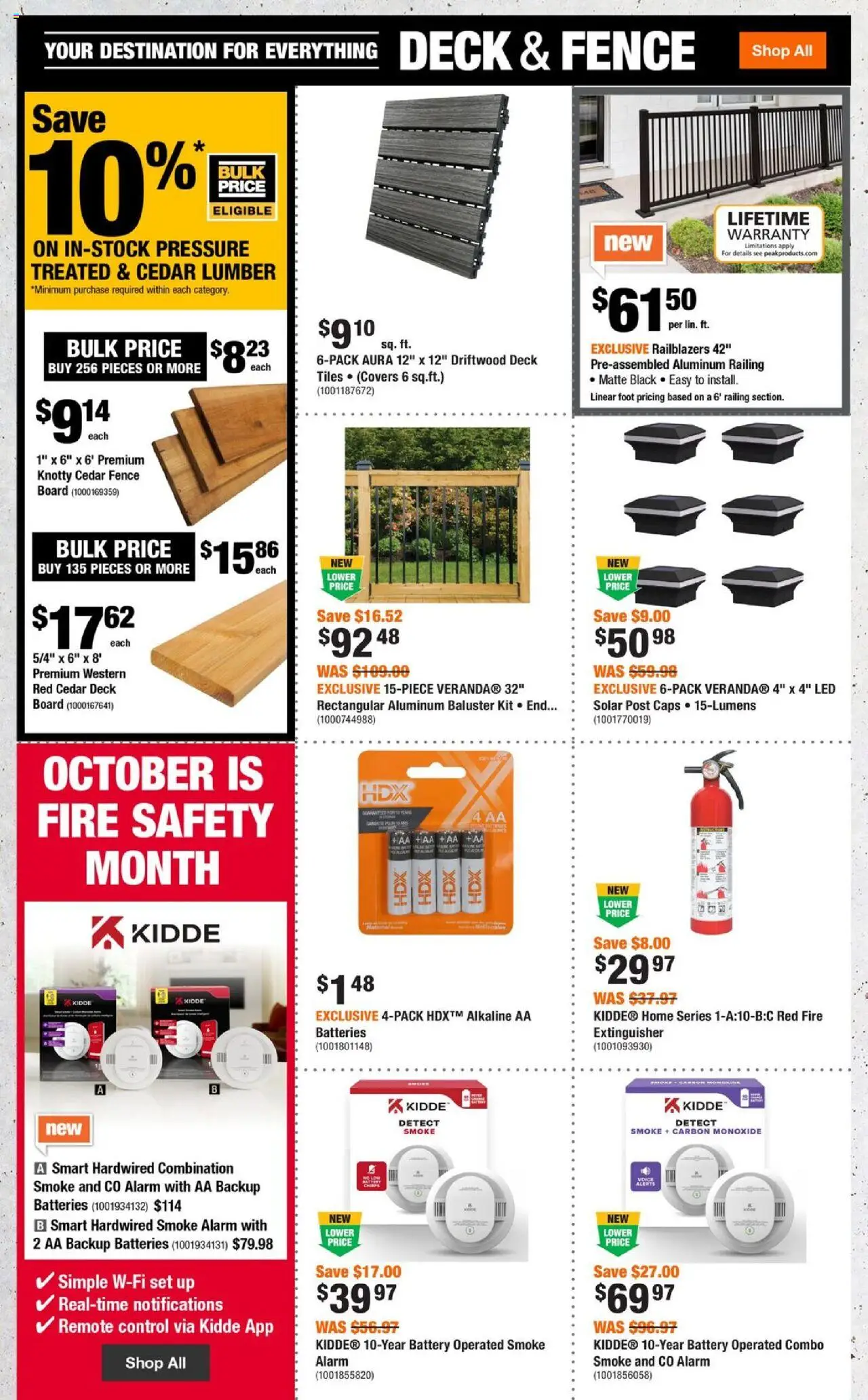Home Depot flyer valid from 02.10.2025 | Page: 6 | Products: Battery