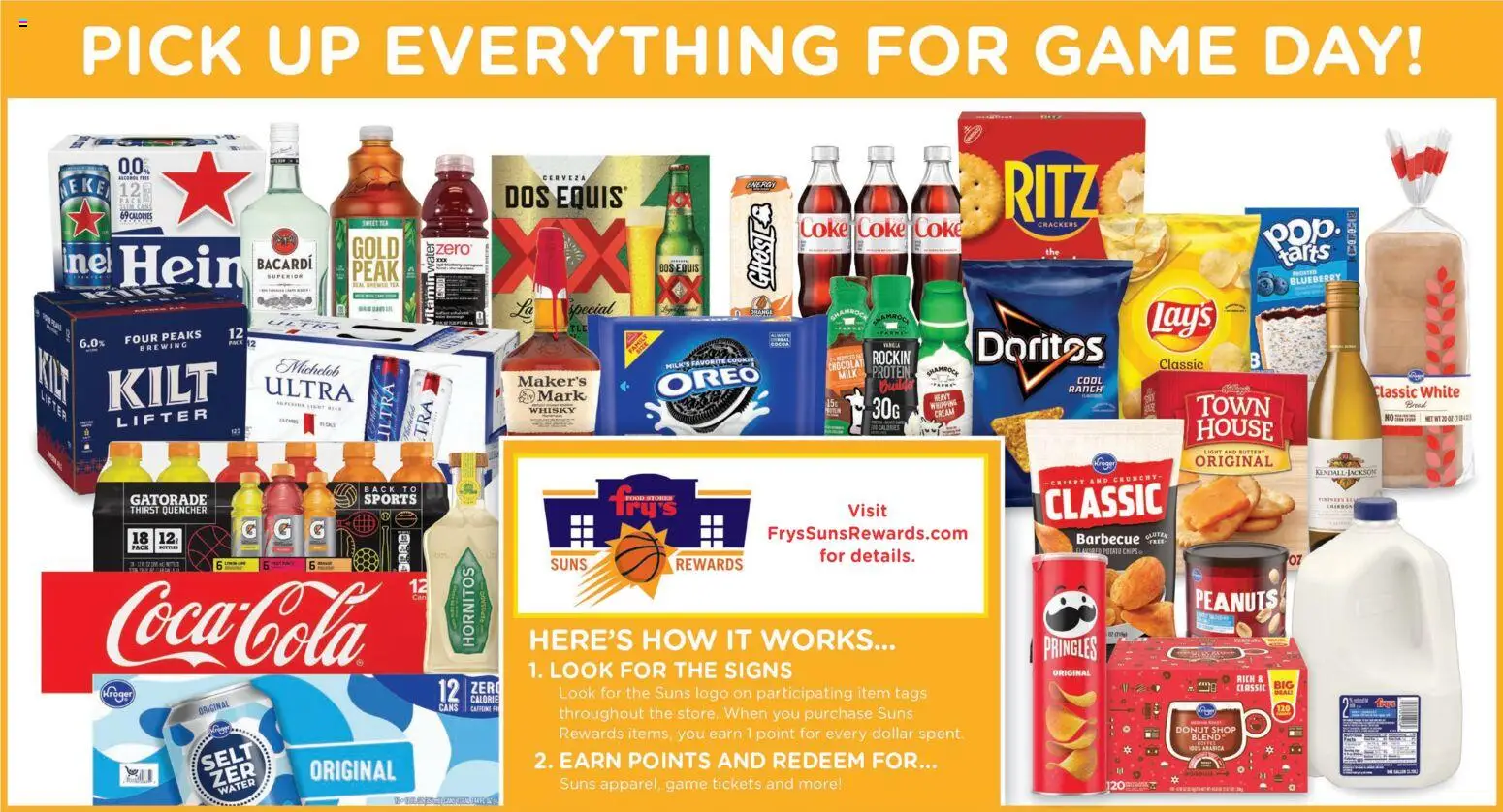 Fry's Food Weekly Ad - valid from 29.10.2025 | Page: 17 | Products: Milk, Chips, Cream, Game