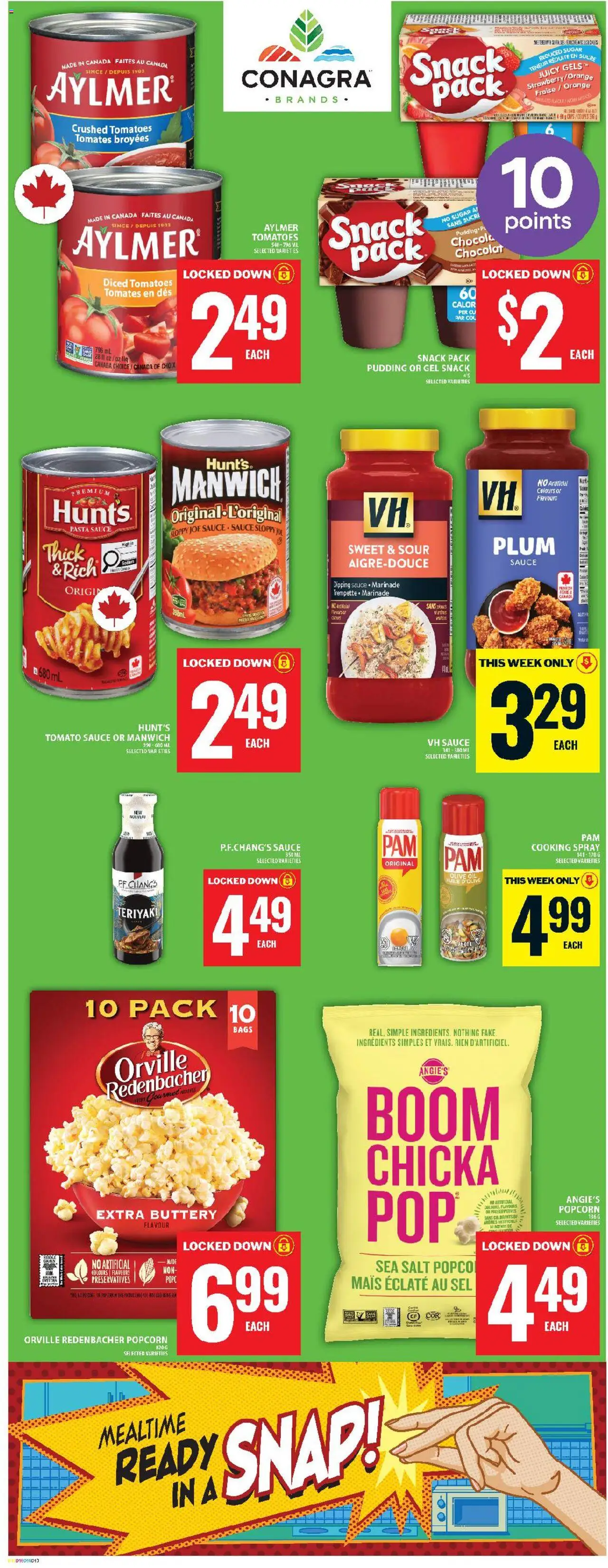 Food Basics flyer valid from 09.10.2025 | Page: 19 | Products: Pasta, Oil, Tomatoes