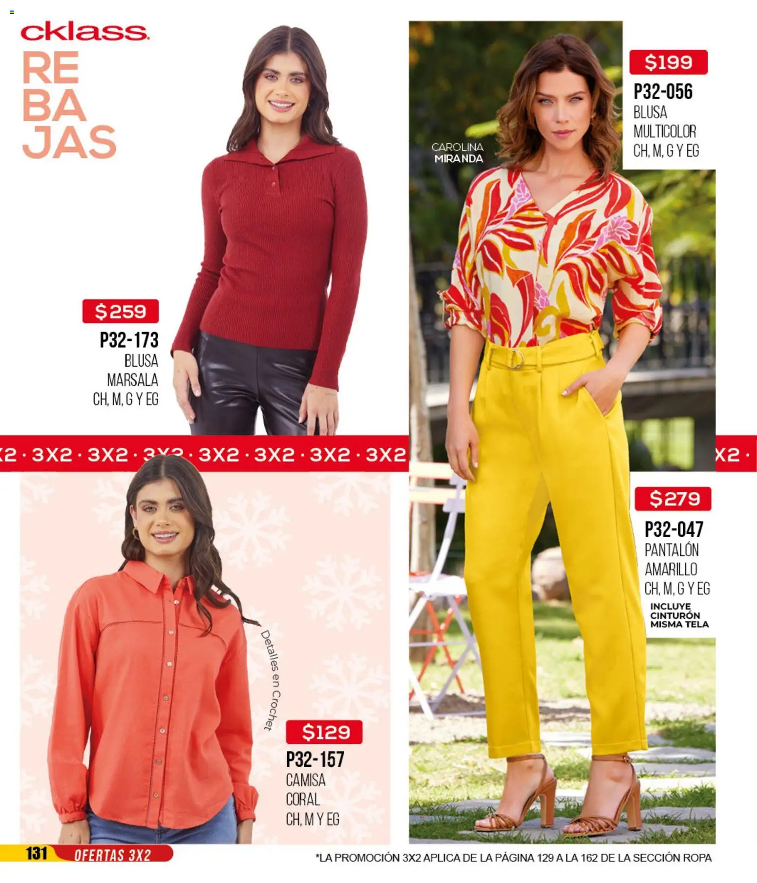 Nuevas ofertas de Cklass válidas en toda la República Mexicana desde el 12.01.2026. ¡Encuentra las mejores ofertas en Cklass catálogo Mega Ofertas Calzado! | Página: 441 | Productos: Blusa, Cinturón, Camisa, Ropa