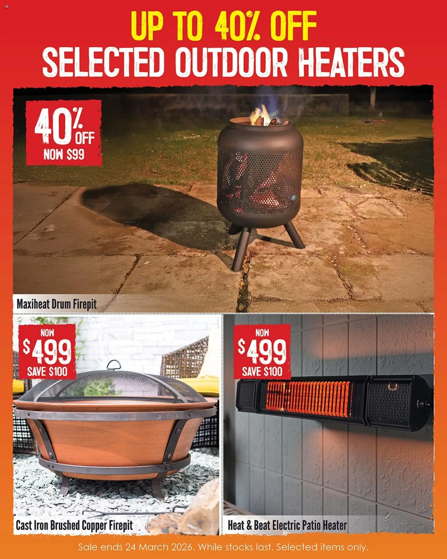 Barbeques Galore catalogue - valid from 05.03.2026 | Page: 7 | Products: Heater, Iron