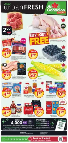 Preview of Sobeys flyer - ON from shop Sobeys valid from 24.07.2025