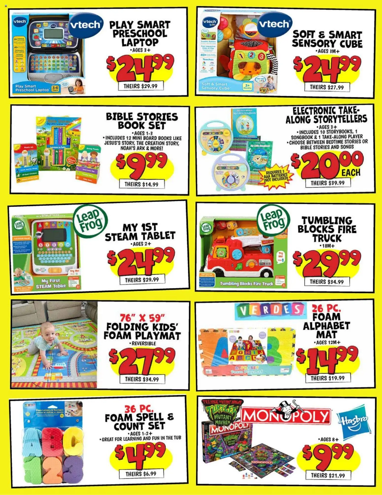 Ollie's Weekly Ad - valid from 22.11.2025 | Page: 4 | Products: Tablet, Player, Laptop