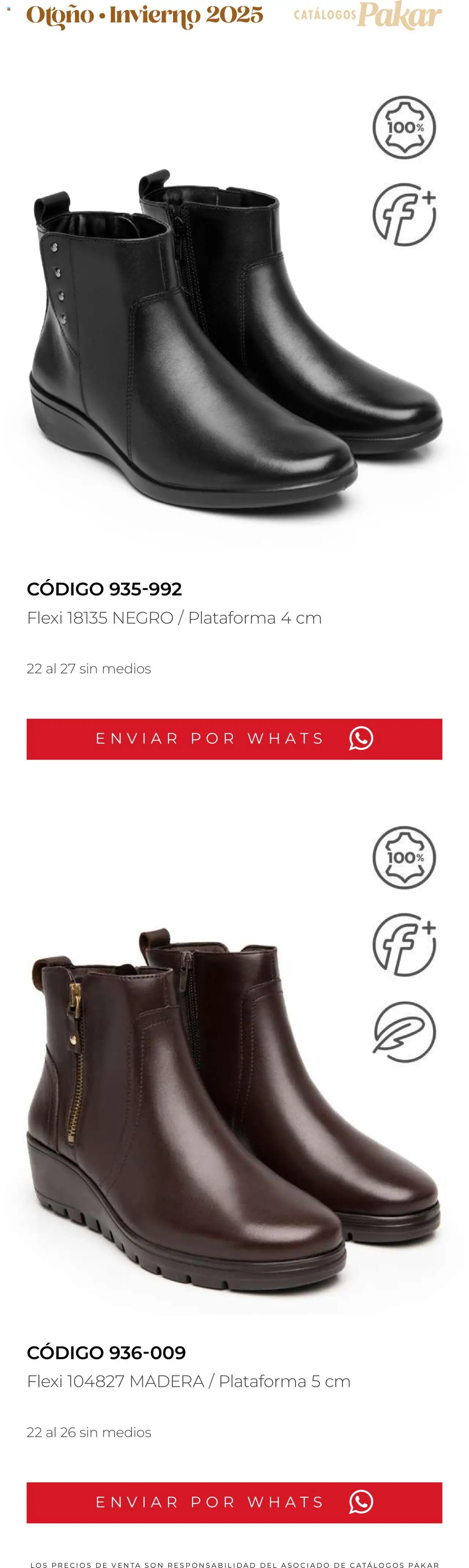 Nuevas ofertas de SC Pakar válidas en toda la República Mexicana desde el 10.10.2025. ¡Encuentra las mejores ofertas en SC Pakar - Catálogo Flexi otoño / invierno! | Página: 33