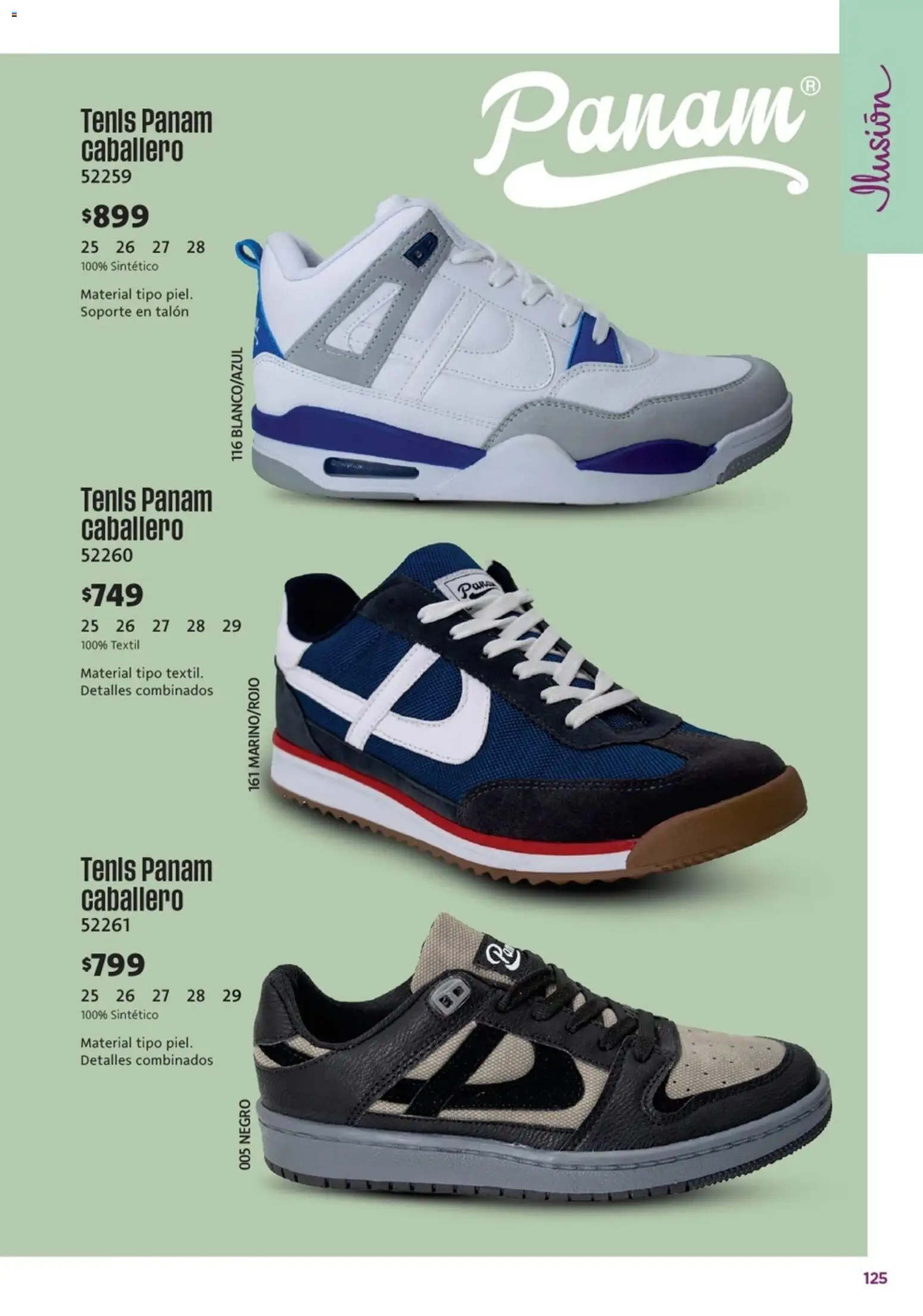 Nuevas ofertas de Ilusión válidas en toda la República Mexicana desde el 01.03.2026. ¡Encuentra las mejores ofertas en Ilusión catálogo Marcas Amigas! | Página: 127 | Productos: Tenis