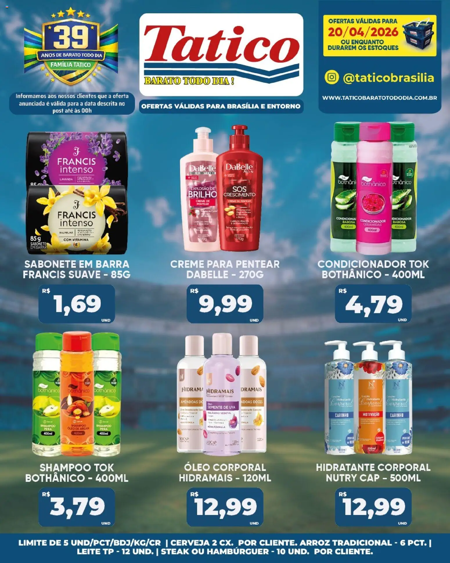 Tatico Folheto - válido de 20.04.2026 | Página: 16 | Produtos: Colágeno, Óleo, Creme, Creme para pentear