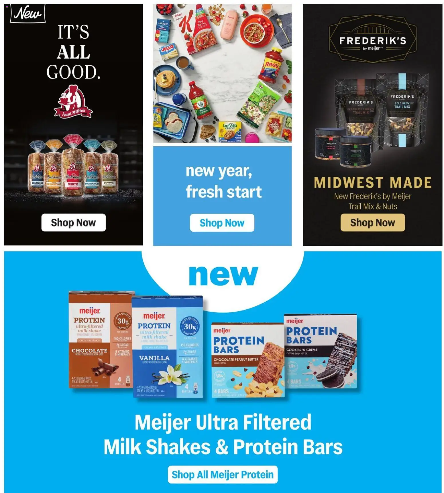 Meijer Weekly Ad - valid from 02.01.2026 | Page: 34 | Products: Milk, Butter, Cookies, Sugar