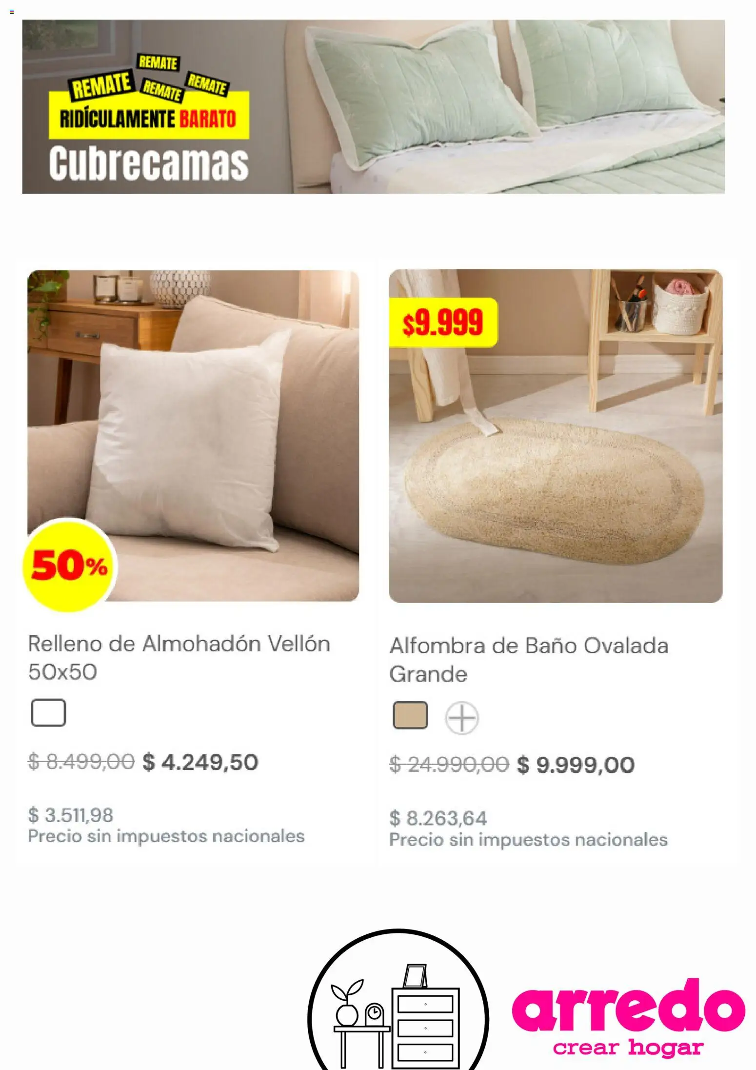 Arredo catálogo │ válido desde el 20.01.2026 | Página: 3 | Productos: Almohadon, Alfombra de baño, Baño, Alfombra