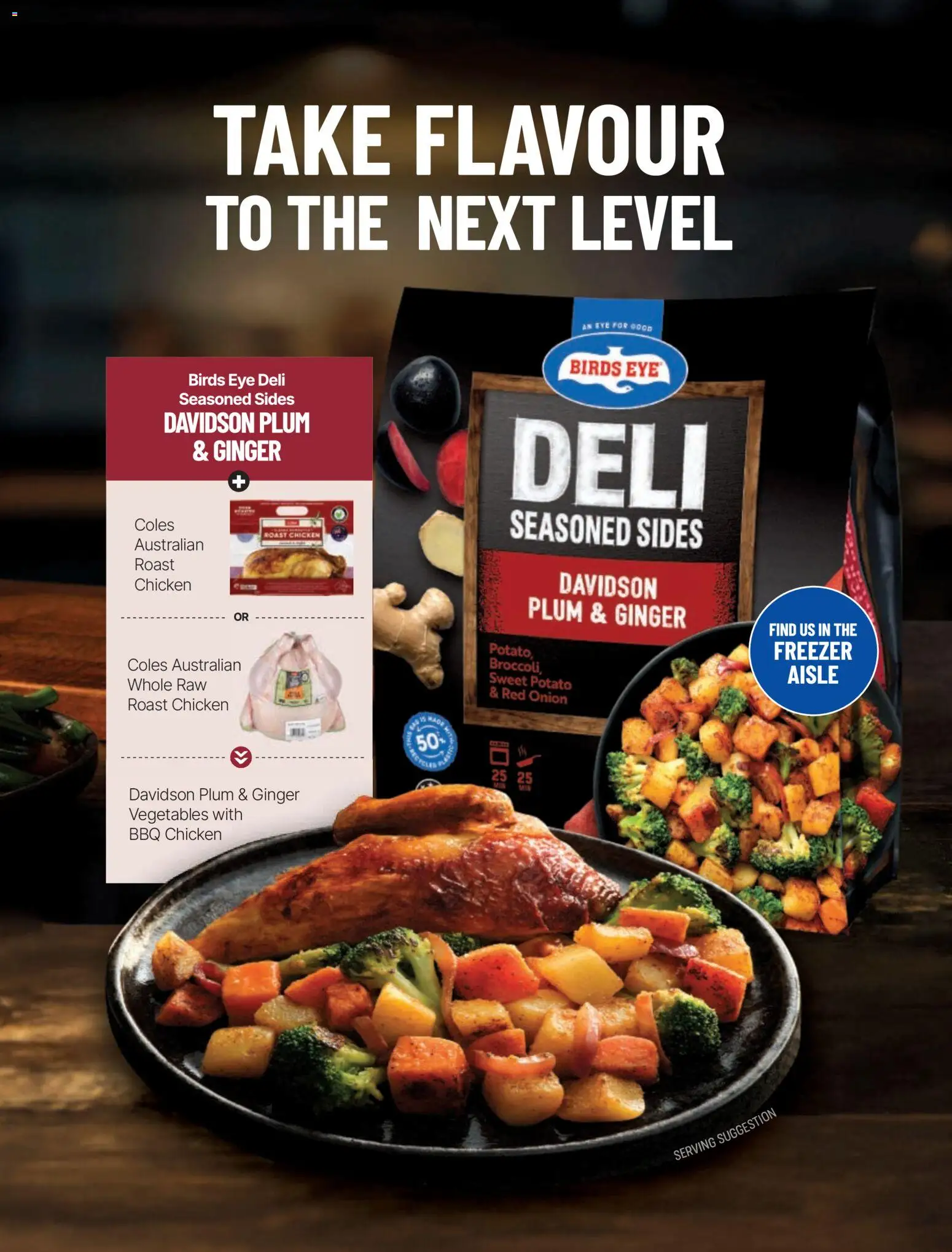 Coles catalogue - valid from 06.11.2025 | Page: 42 | Products: Ginger, Chicken, Vegetables, Freezer