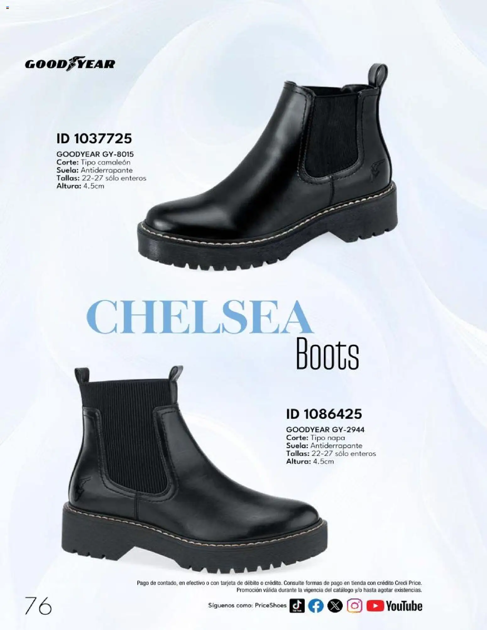 Nuevas ofertas de Price Shoes válidas en toda la República Mexicana desde el 20.03.2026. ¡Encuentra las mejores ofertas en Price Shoes catálogo 10 Pagos Sin Intereses! | Página: 76