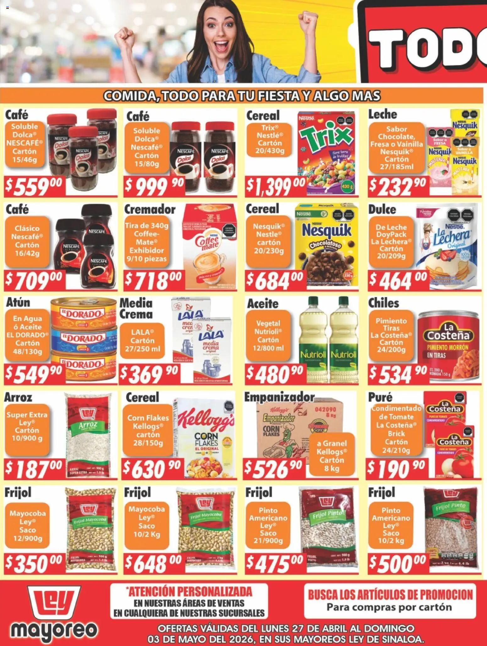 Nuevas ofertas de Casa Ley válidas en toda la República Mexicana desde el 27.04.2026. ¡Encuentra las mejores ofertas en Casa Ley folleto Sinaloa! | Página: 5