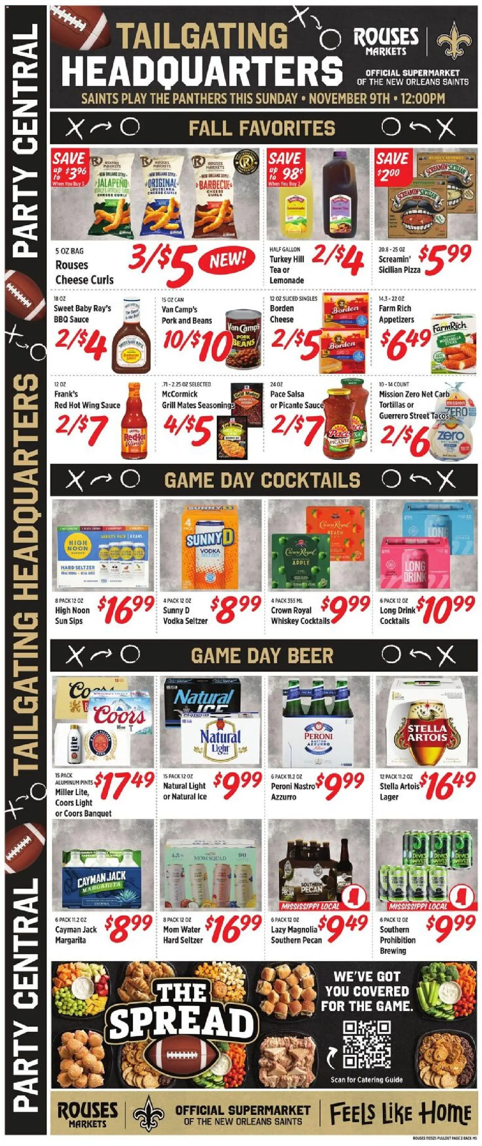 Rouses Weekly Ad - MS - valid from 05.11.2025 | Page: 6 | Products: Tea, Water, Game, Grill
