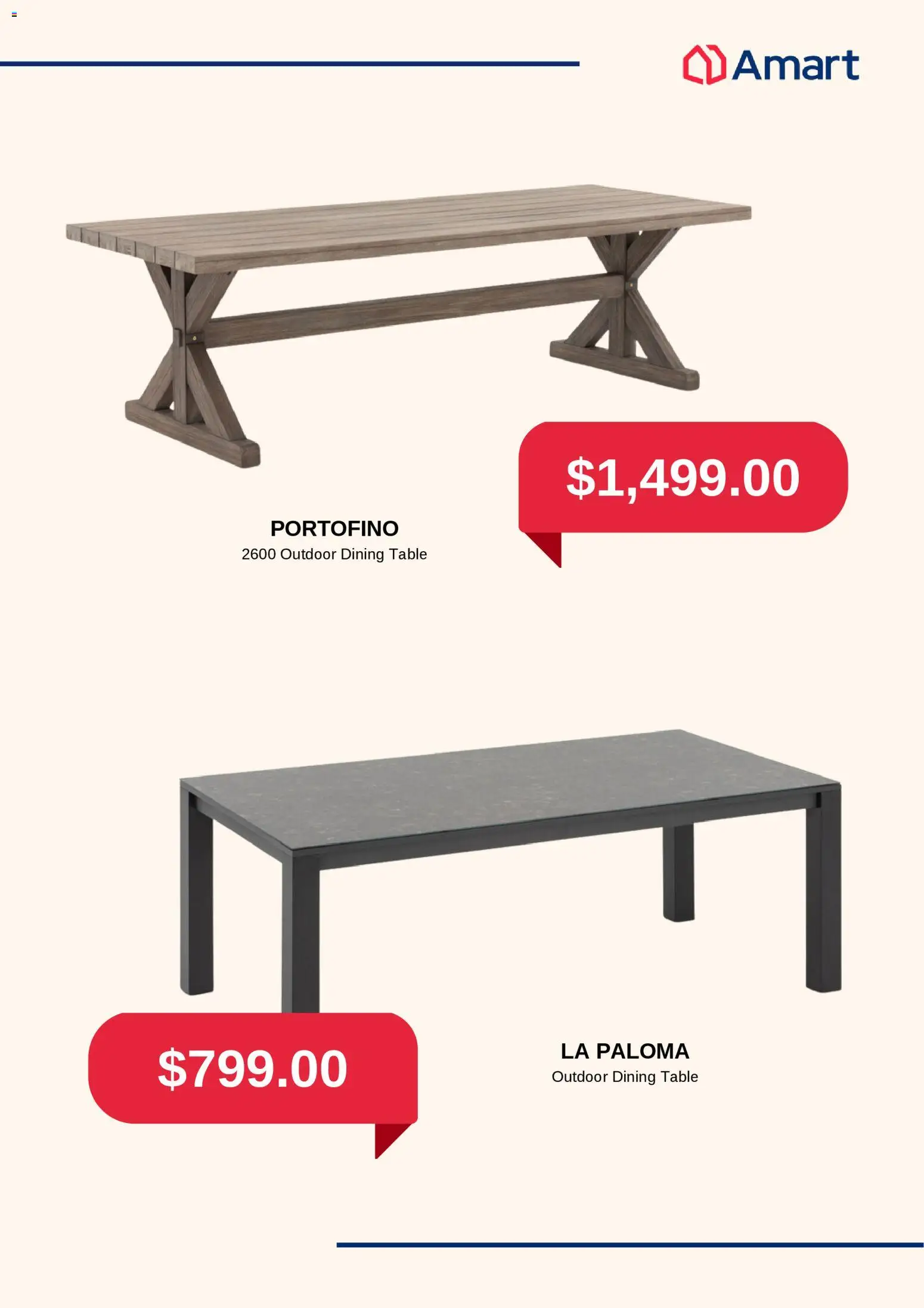 Amart Furniture catalogue - valid from 16.01.2026 | Page: 5 | Products: Table