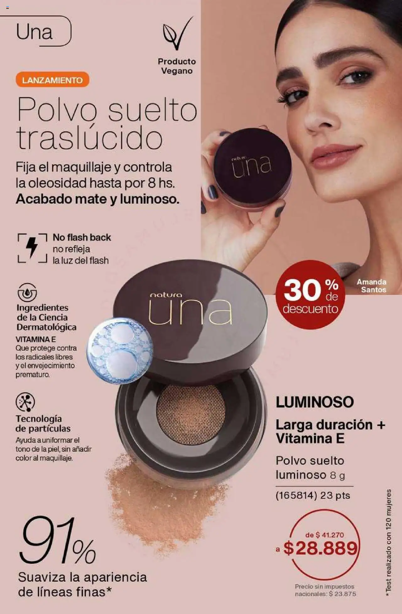 Catálogo Natura Ciclo 8 │ válido desde el 03.06.2025 | Página: 88 | Productos: Mate, Maquillaje, Polvo