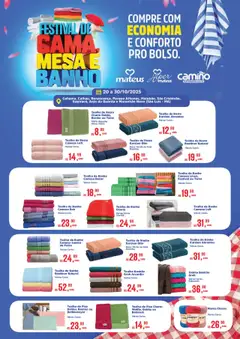 Mateus - Ofertas Festival de Cama Mesa e Banho - Pré-Visualização do folheto da loja Mateus, válido de 20.10.2025