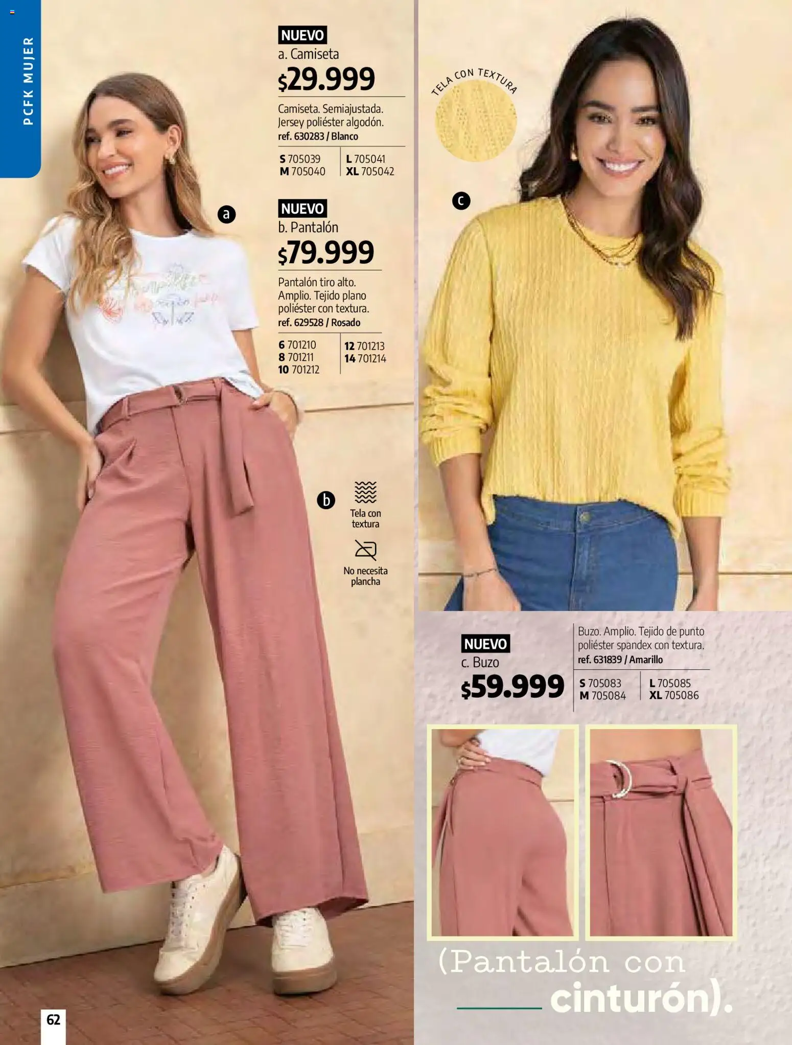 Pacifika revista - valida desde el 01.04.2026 | Página: 62 | Productos: Plancha, Buzo, Camiseta