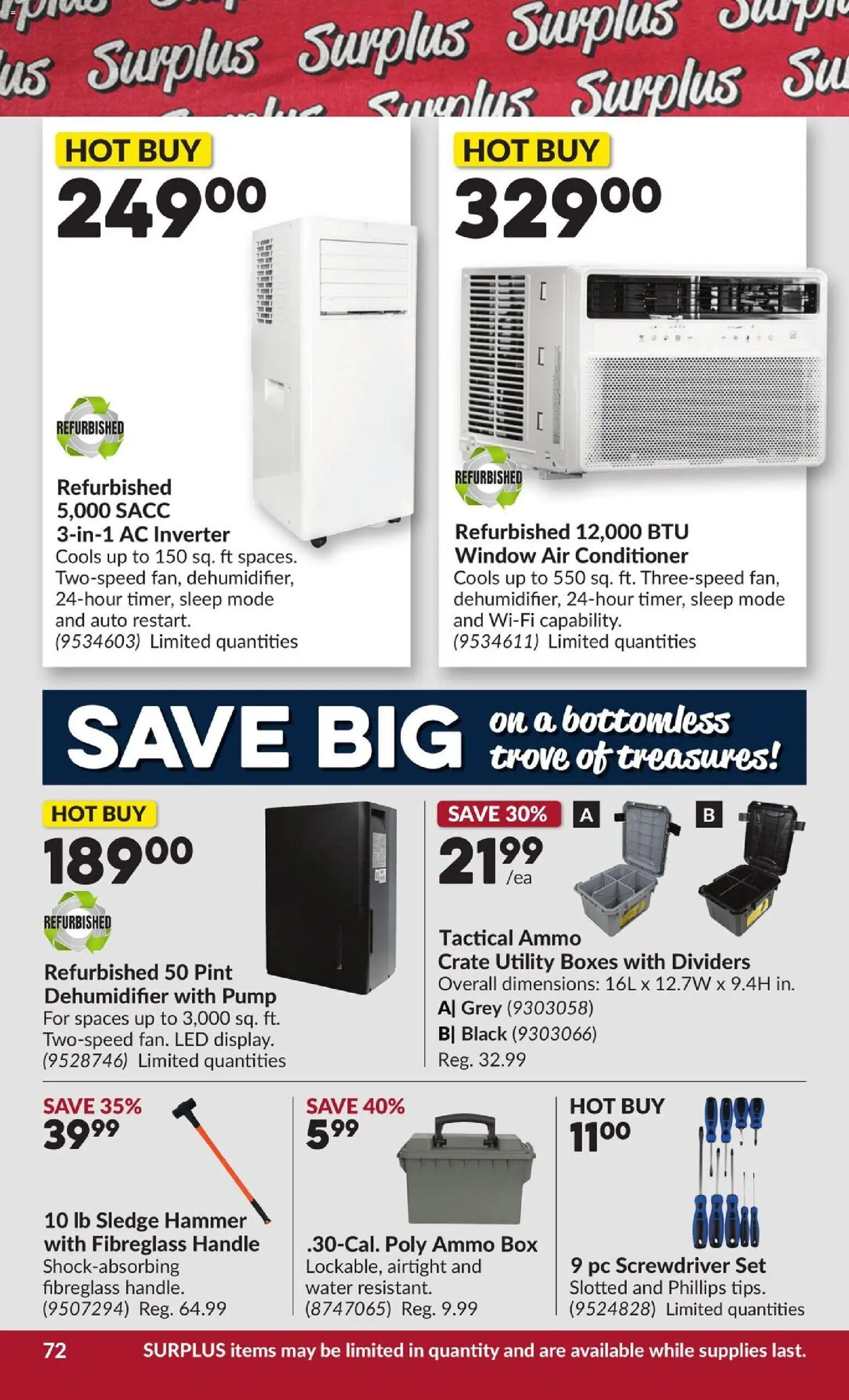 Princess Auto flyer valid from 07.04.2026 | Page: 79 | Products: PC, Conditioner, Box