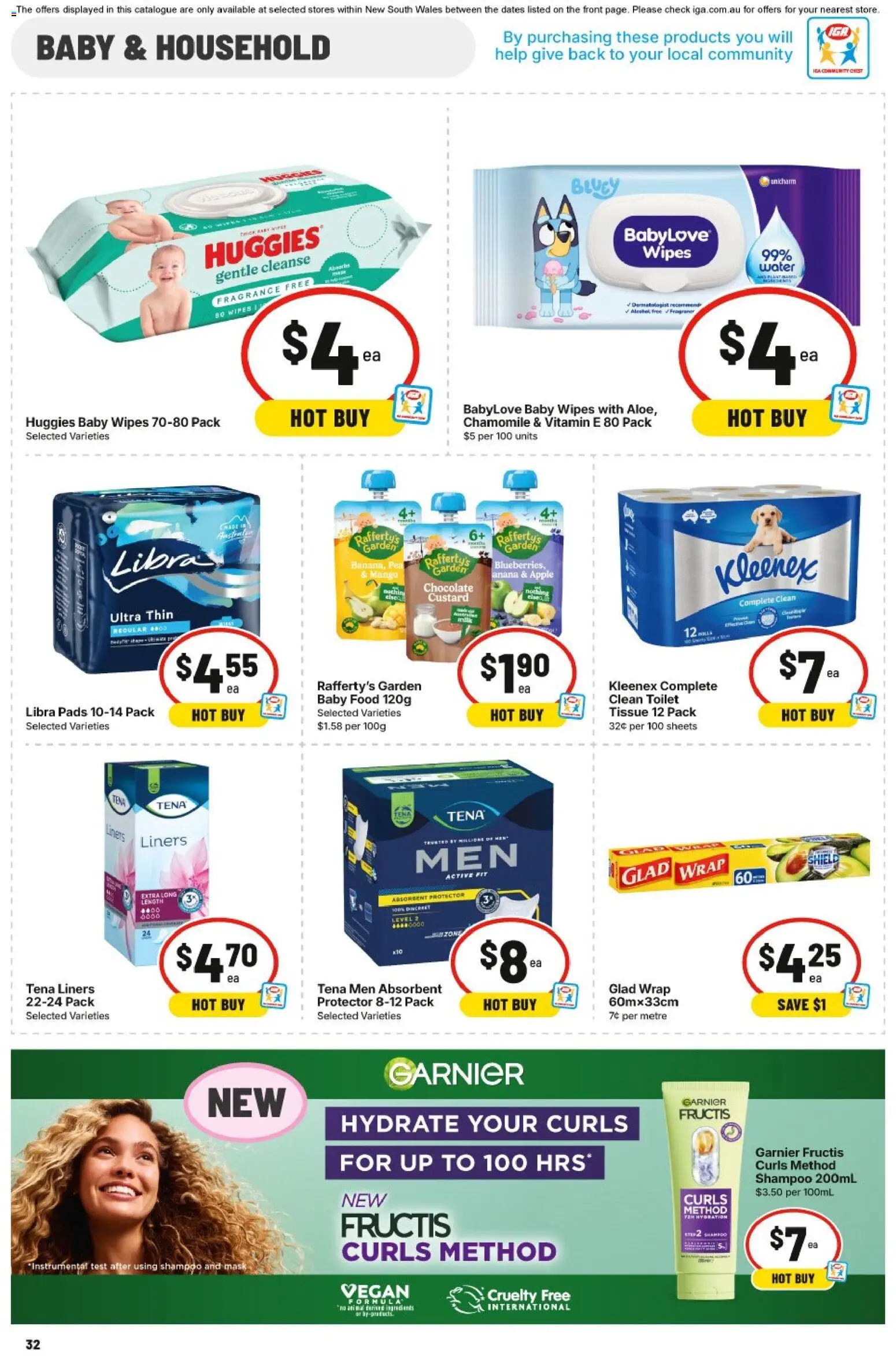 IGA catalogue - valid from 11.03.2026 | Page: 31 | Products: Toilet, Household, Shampoo, Chocolate