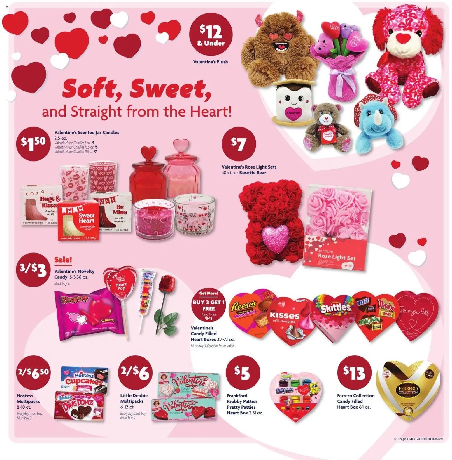 Family Dollar Weekly Ad - valid from 11.01.2026 | Page: 3 | Products: Box, Milk, Chocolate