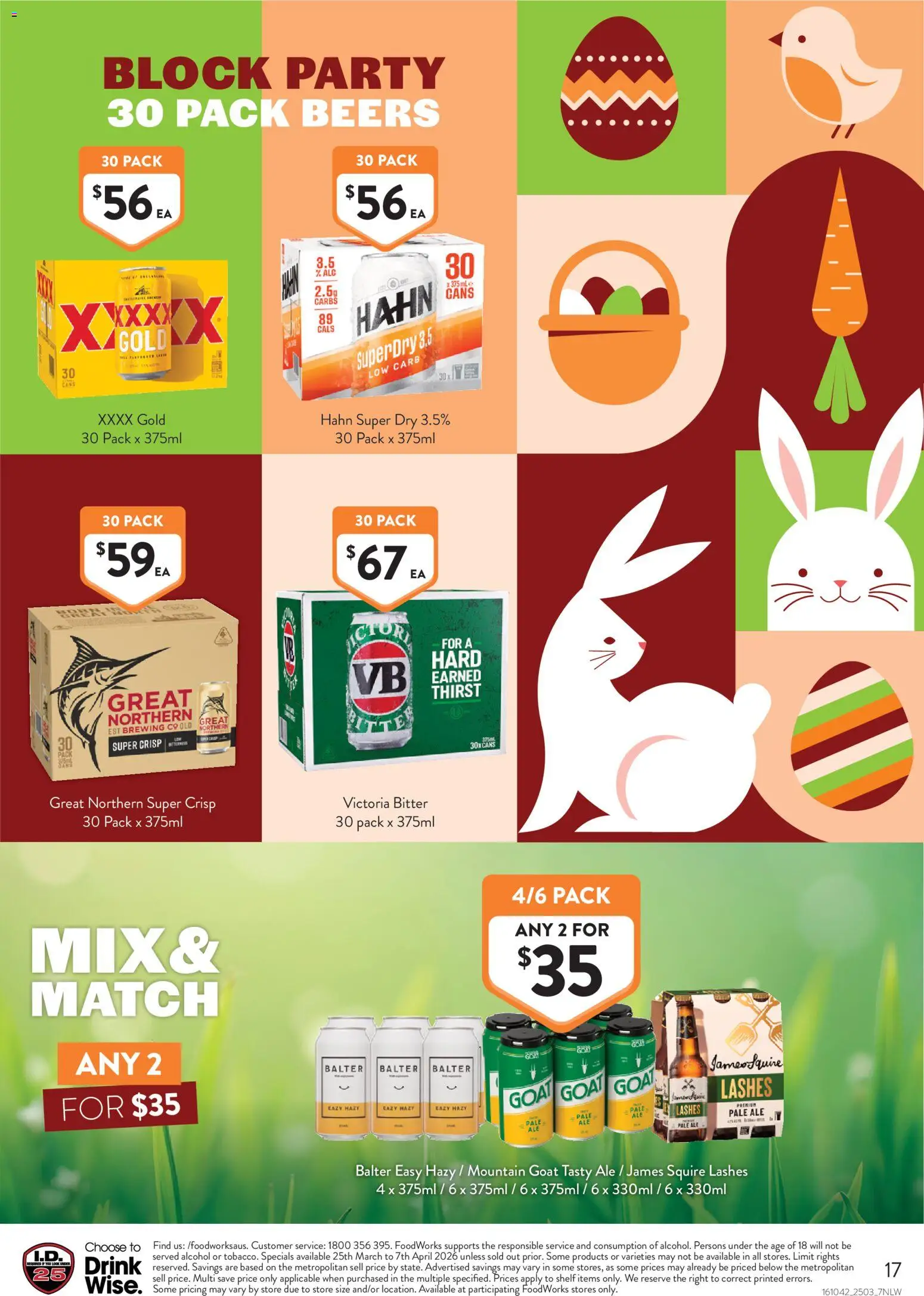 Foodworks catalogue - valid from 25.03.2026 | Page: 17 | Products: Shelf