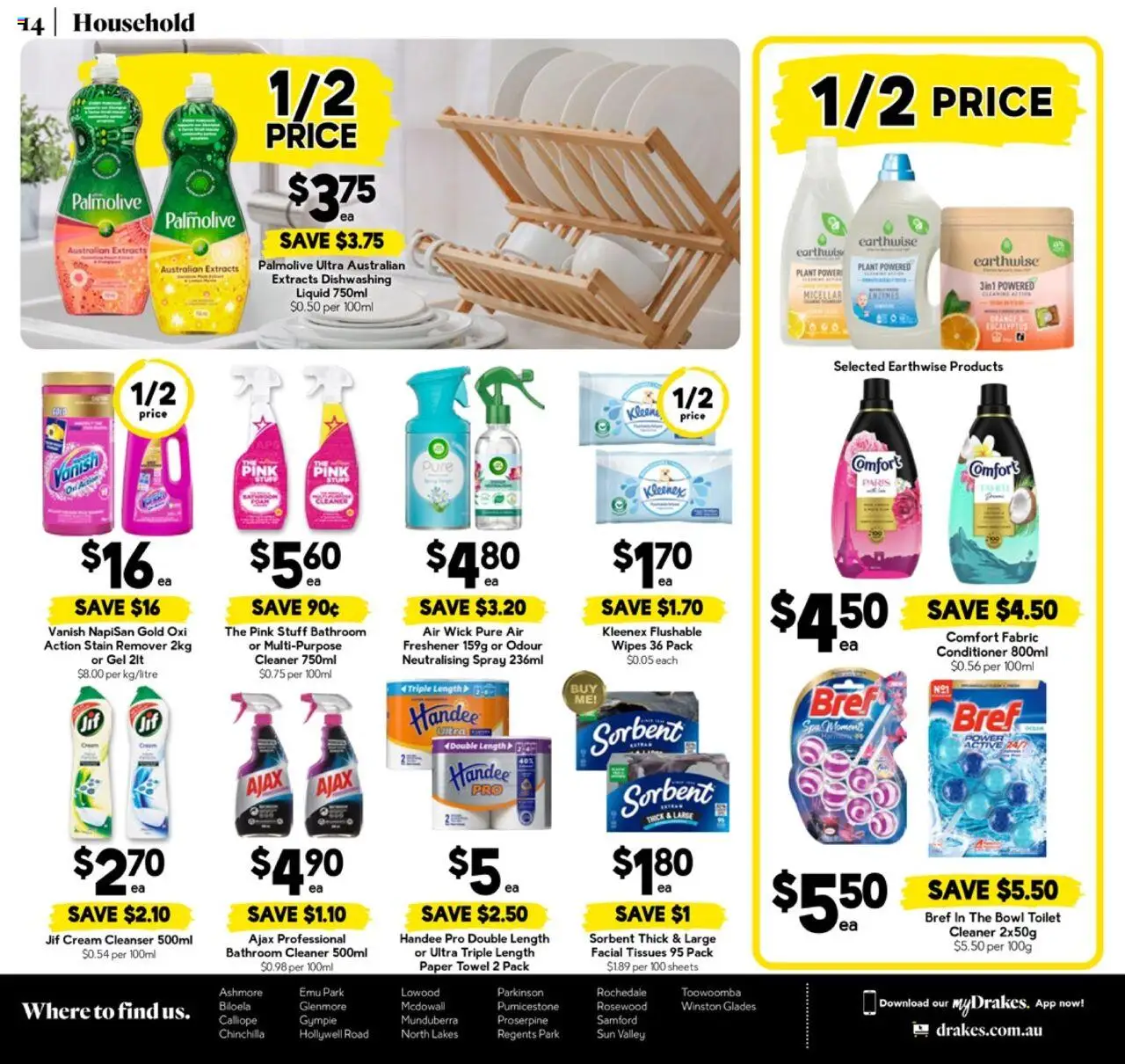 Drakes catalogue - valid from 27.08.2025 | Page: 14 | Products: Household, Stain remover, Cream, Multipurpose