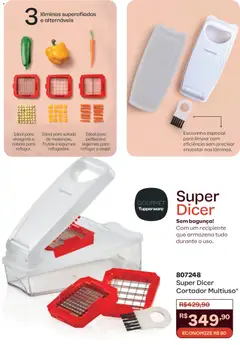 Tupperware - Catálogo Vitrine 03 - Pré-Visualização do folheto da loja Tupperware, válido de 01.03.2026 | Página: 29 | Produtos: Cebola, Salada, Cortador