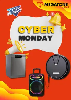Vista previa Megatone Cyber Monday válido desde el 03.11.2025