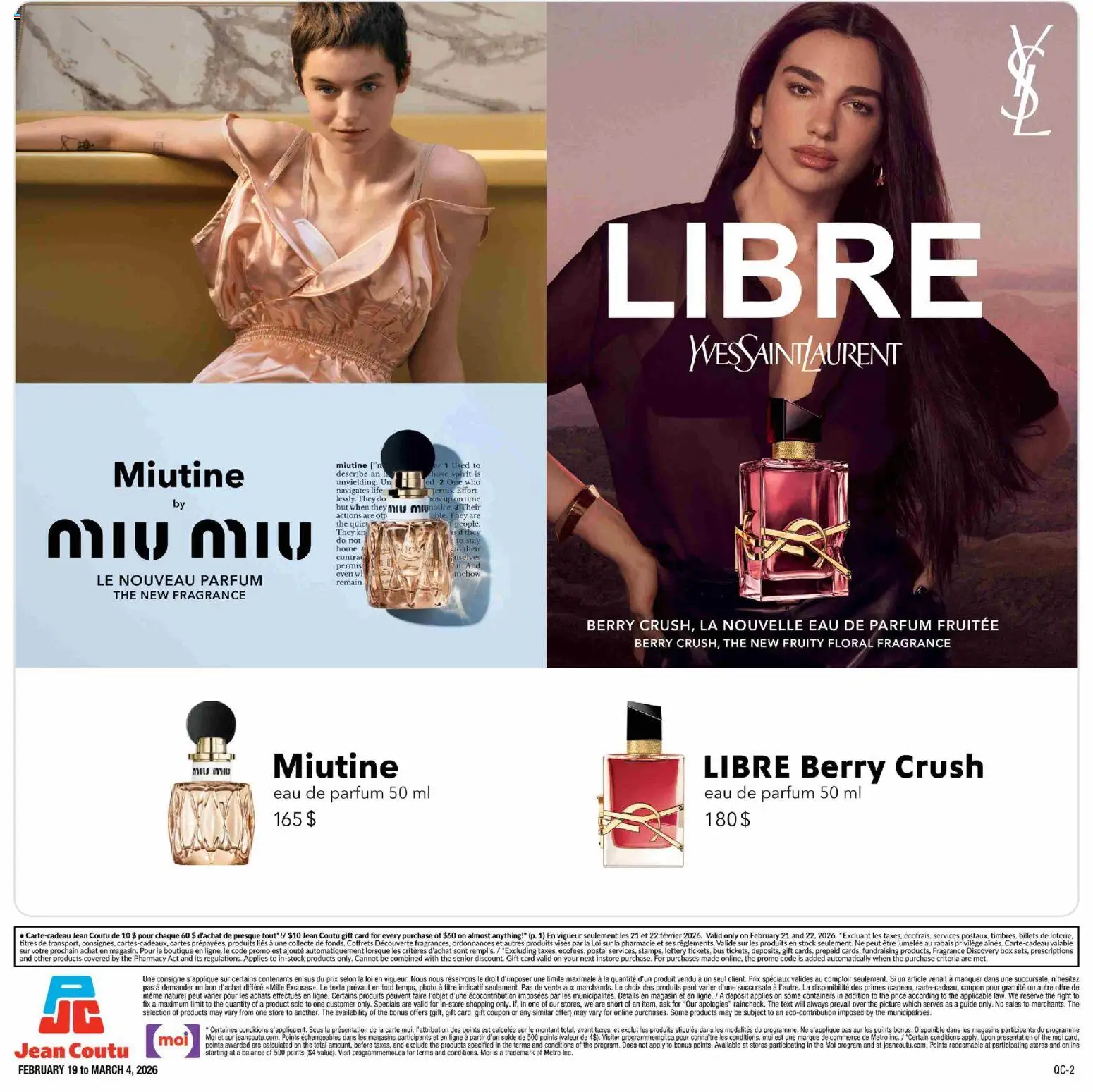 Jean Coutu flyer valid from 19.02.2026 | Page: 4 | Products: Fragrance, Box