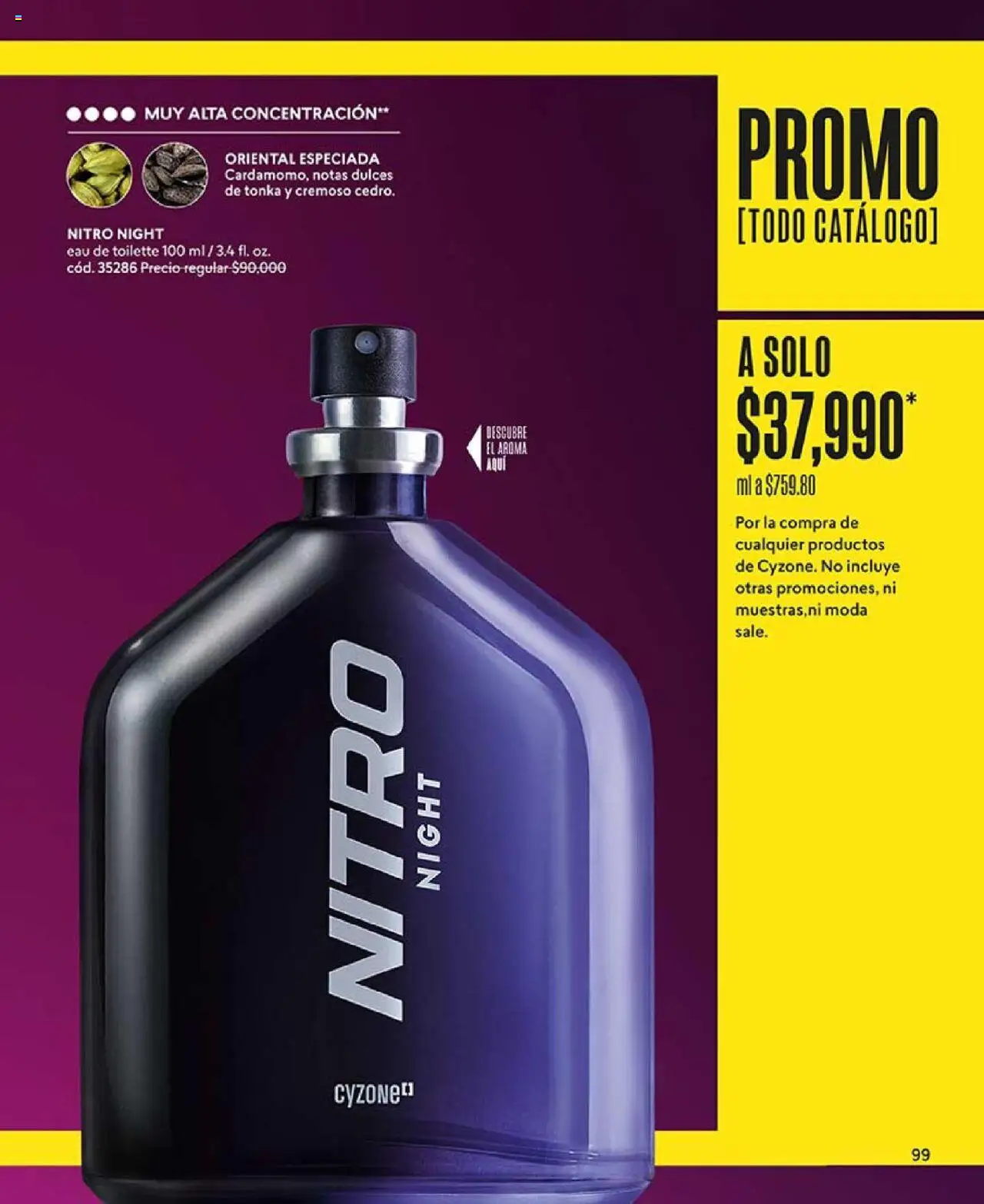 CyZone revista - valida desde el 29.07.2025 | Página: 111 | Productos: Eau de toilette, Ruana