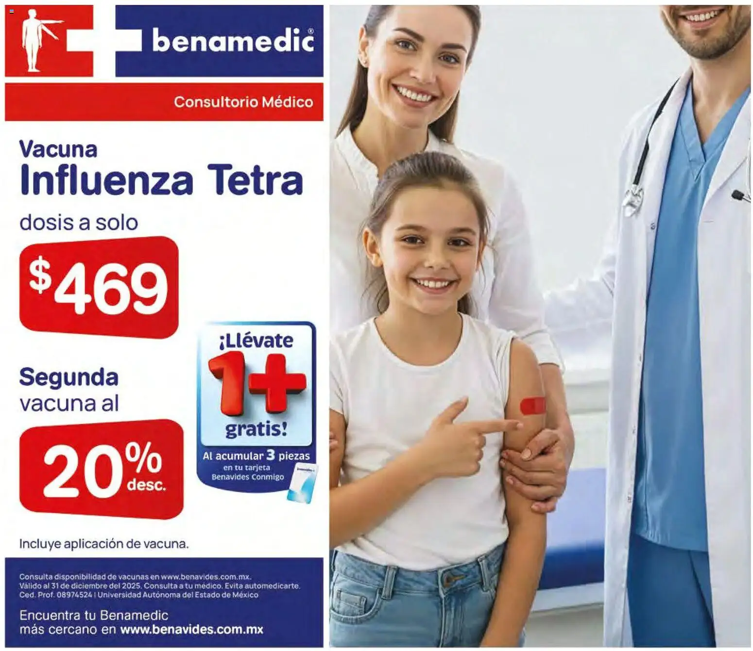 Nuevas ofertas de Farmacia Benavides válidas en toda la República Mexicana desde el 01.12.2025. ¡Encuentra las mejores ofertas en Farmacia Benavides catálogo! | Página: 23
