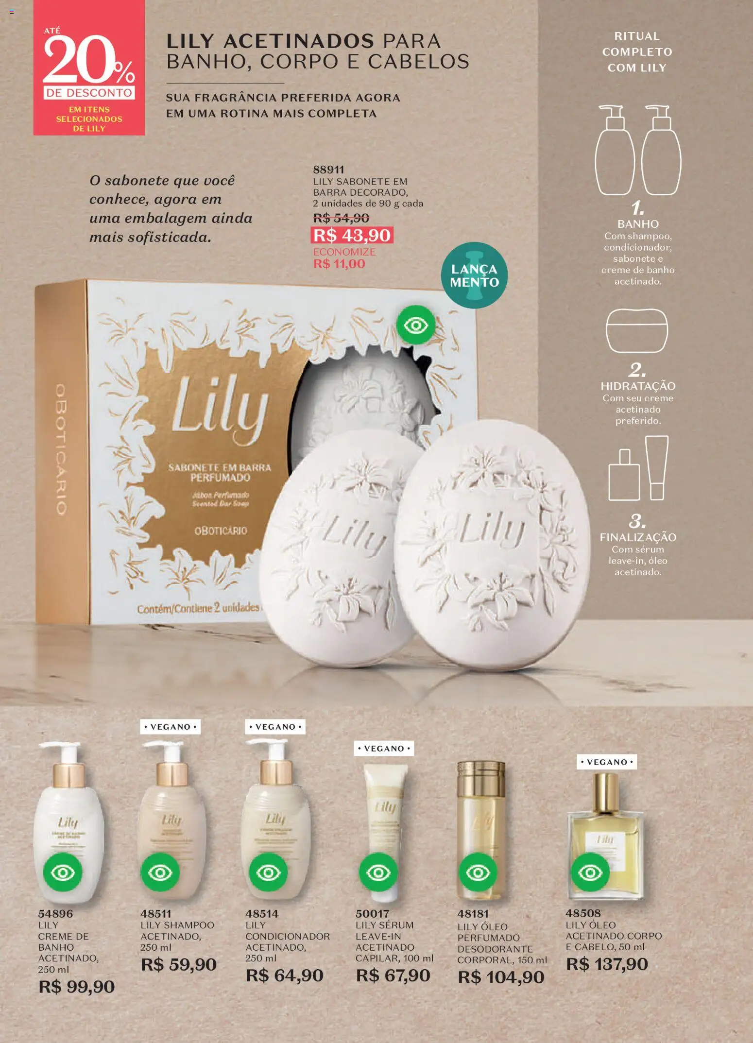 O Boticário Folheto - válido de 03.11.2025 | Página: 86 | Produtos: Fragrância, Condicionador, Creme, Sabonete