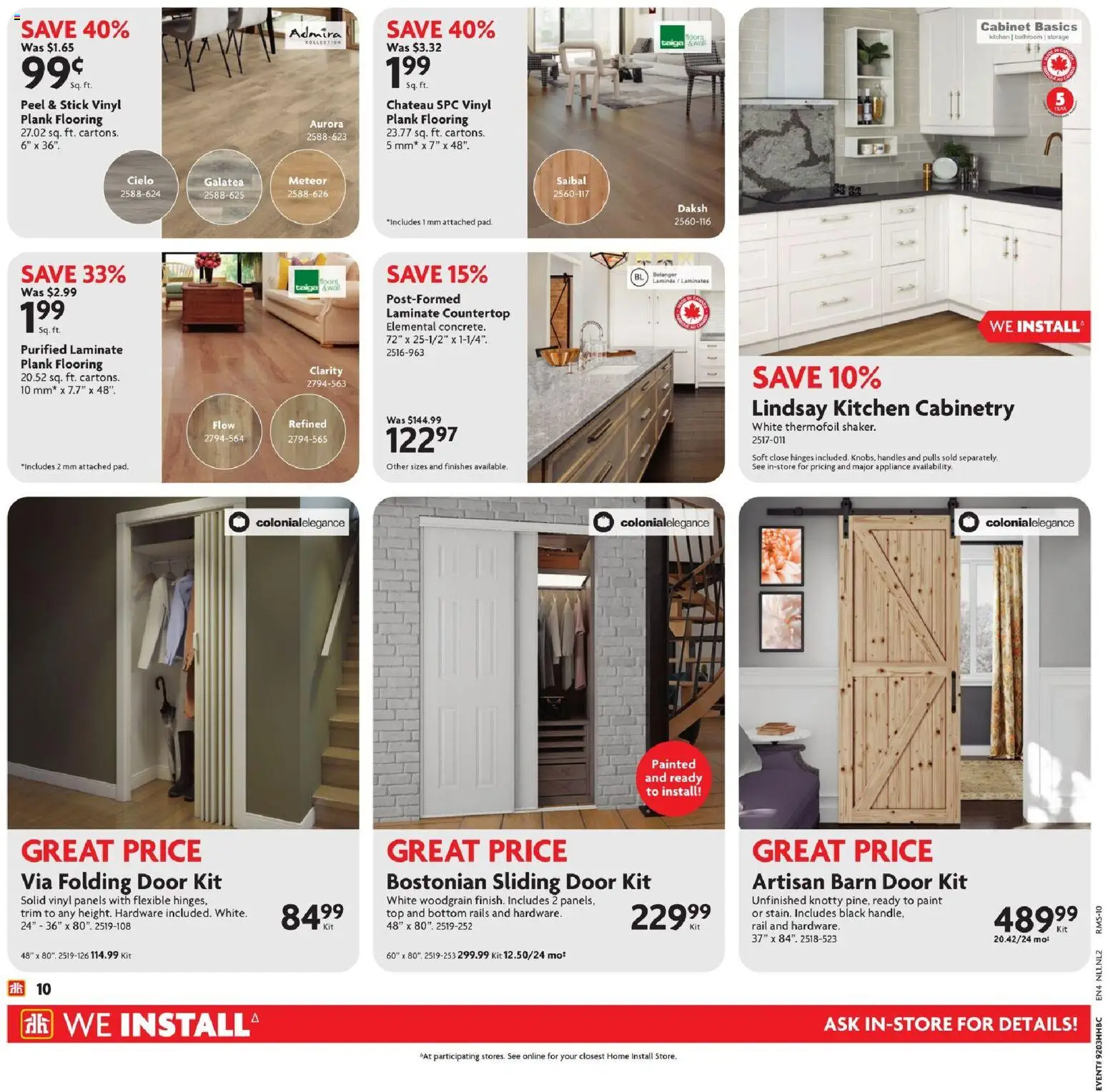 Home Hardware flyer valid from 15.01.2026 | Page: 15 | Products: Cabinet