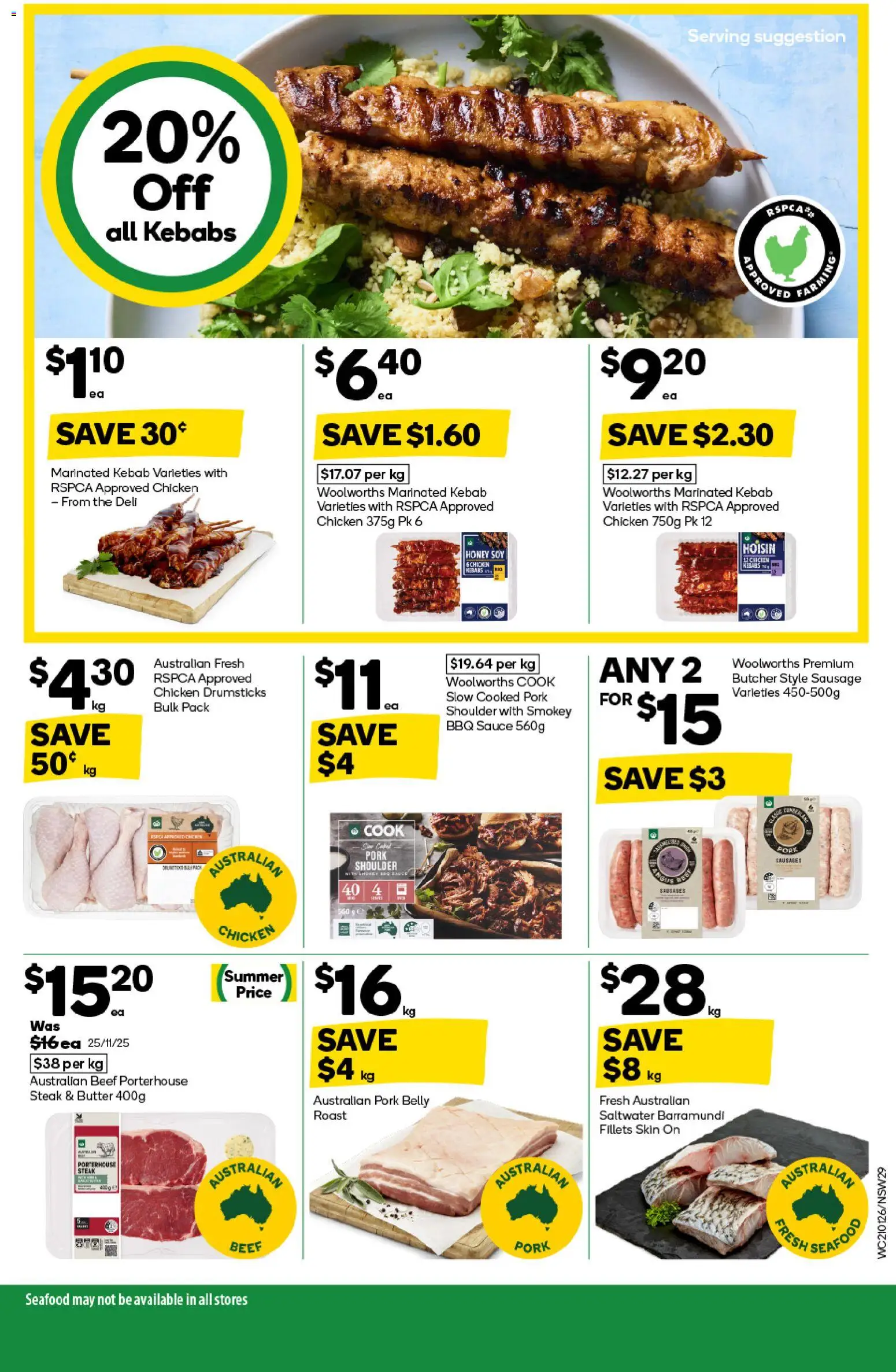 Woolworths catalogue - valid from 21.01.2026 | Page: 29 | Products: Honey, Beef, Sauce, Sausage