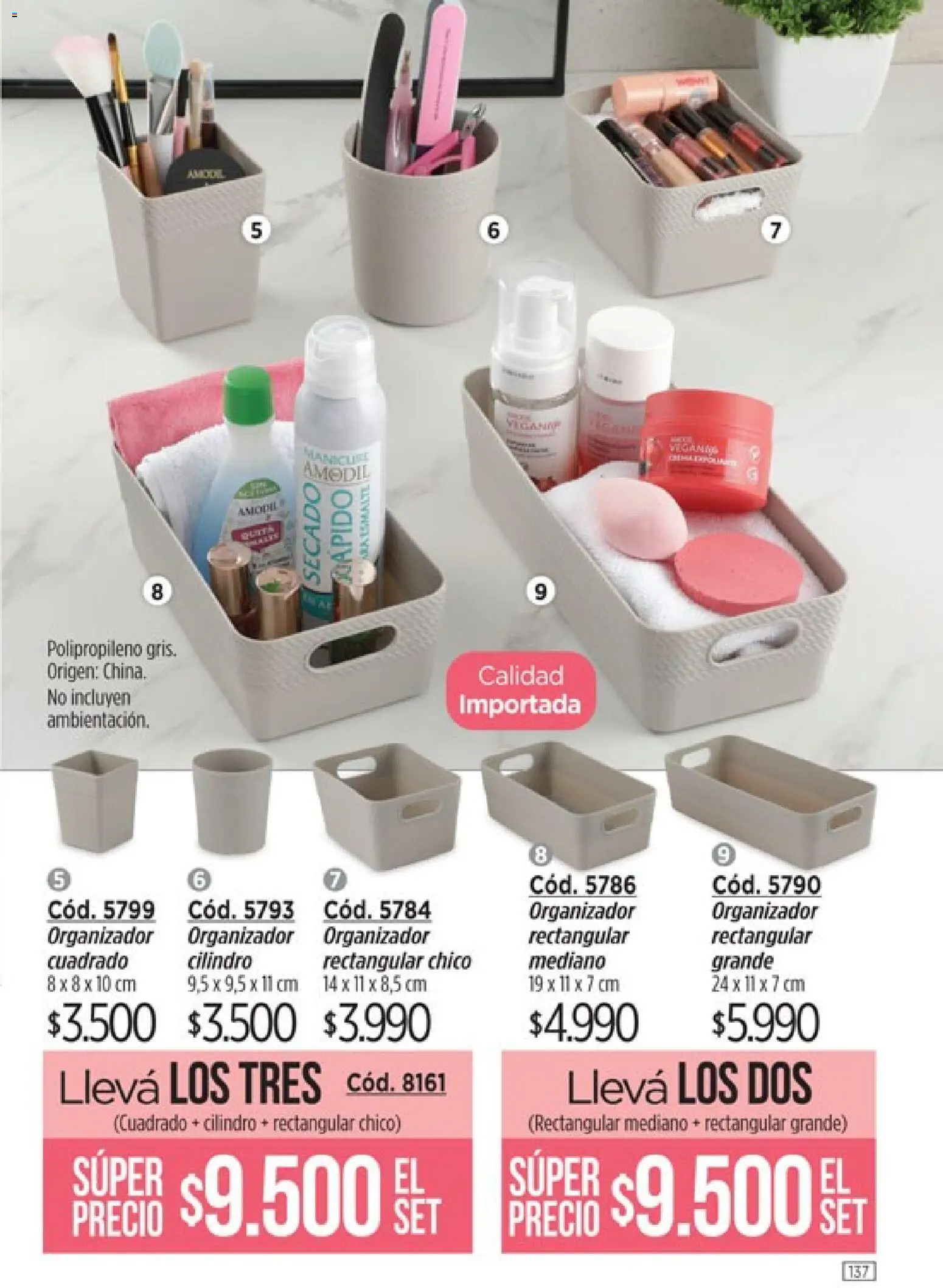 Catálogo Amodil Campaña 5 │ válido desde el 01.03.2026 | Página: 137 | Productos: Organizador