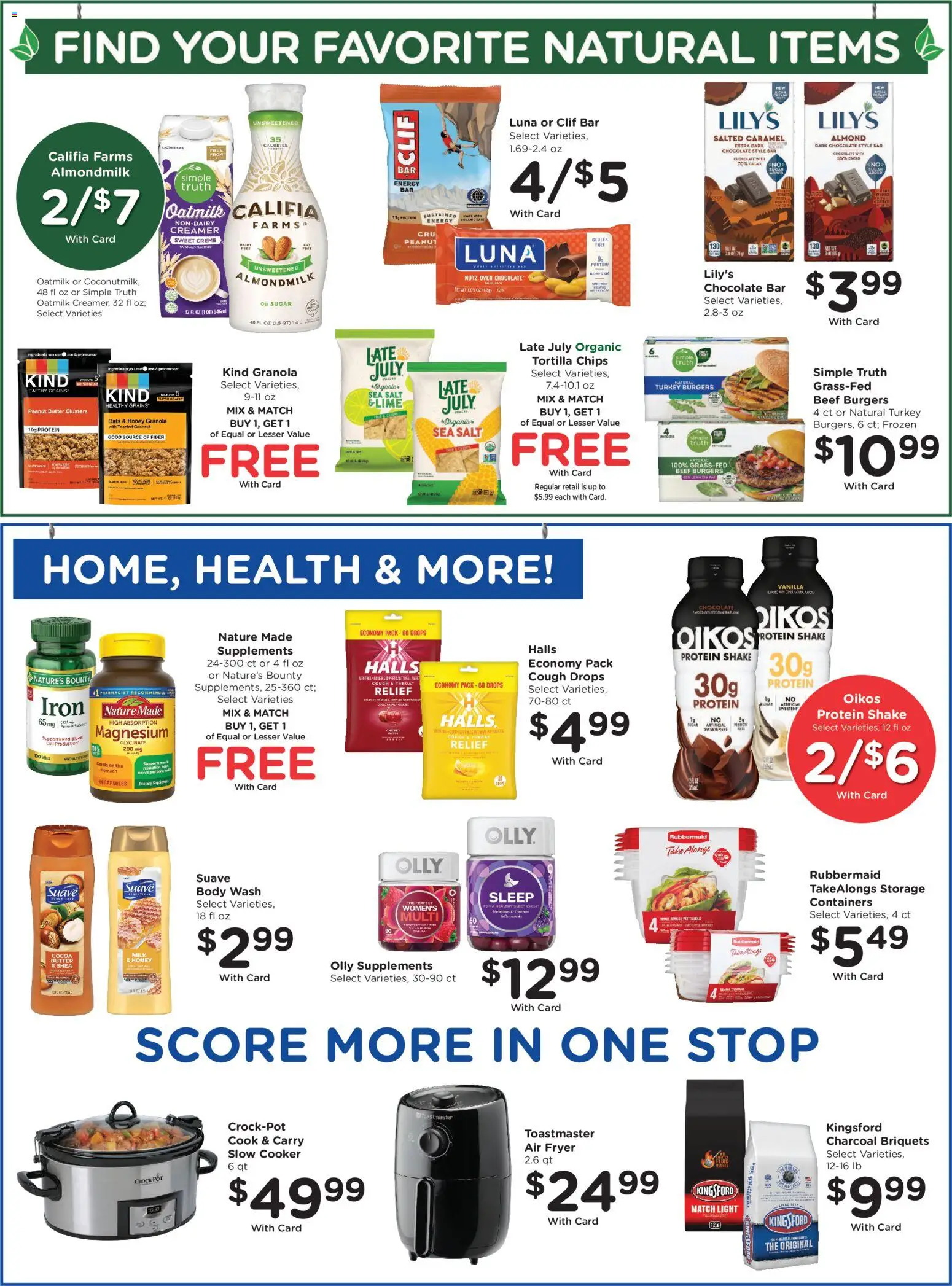 Kroger Weekly Ad - valid from 04.02.2026 | Page: 9 | Products: Butter, Chocolate, Beef, Sugar
