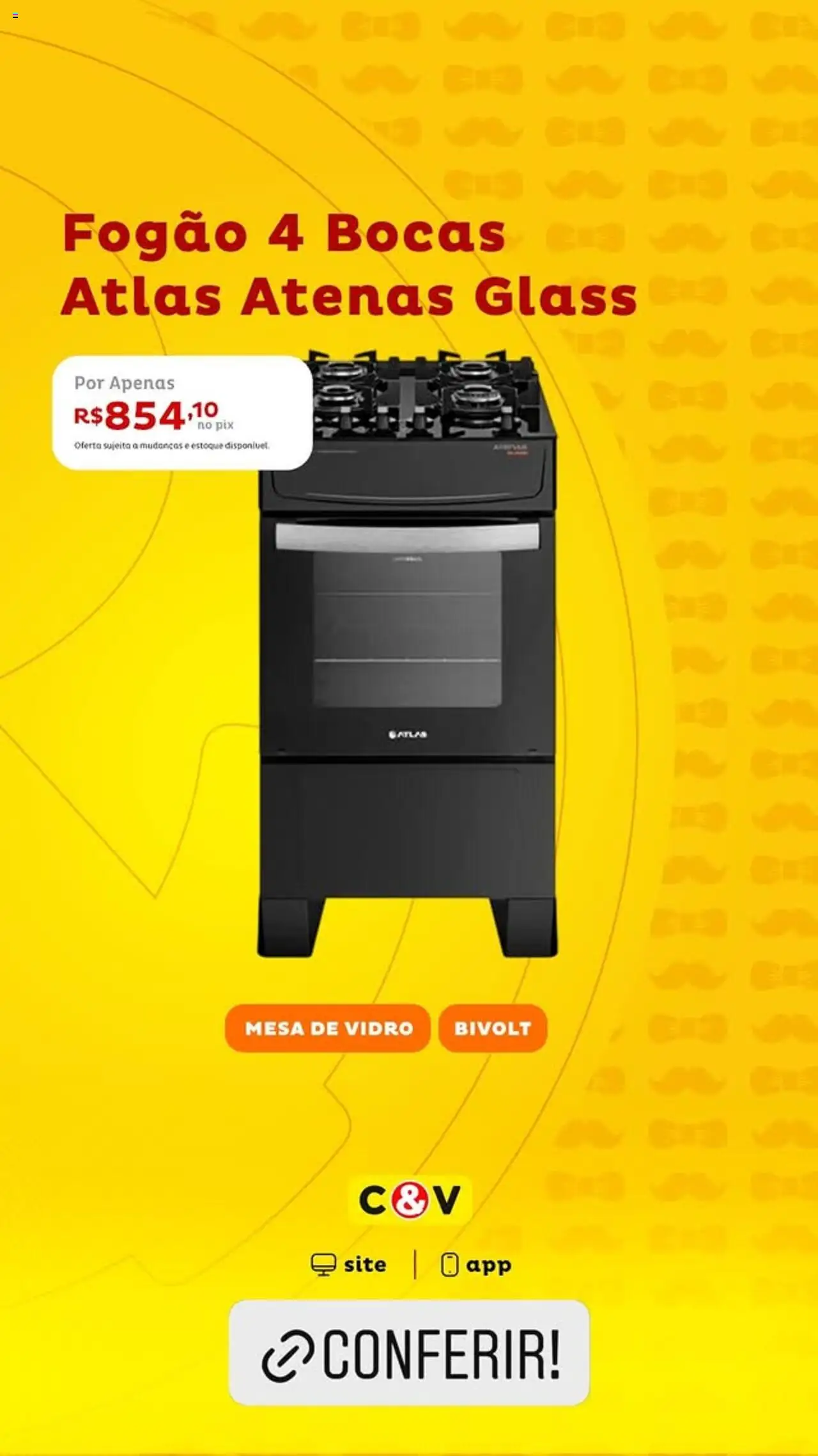 Casa e Video Folheto - válido de 11.08.2025 | Página: 10 | Produtos: Fogão, Mesa