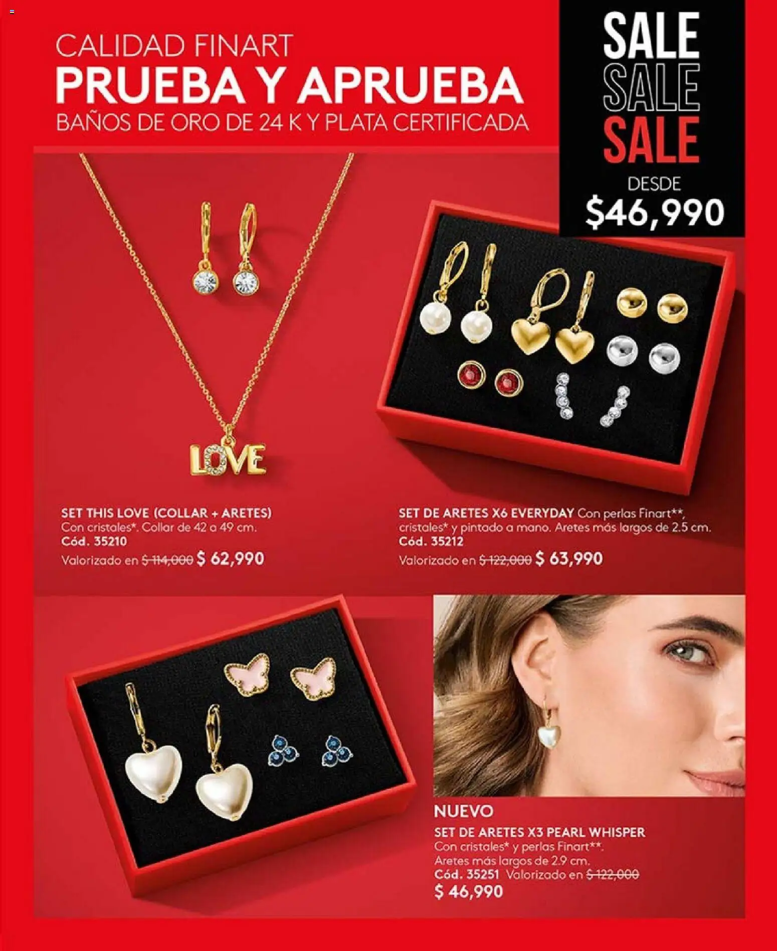 Ésika revista - valida desde el 01.02.2026 | Página: 85 | Productos: Aretes, Collar
