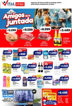 Vista previa Vital - Ofertas fin de semana - Bahía Blanca válido desde el 18.07.2025