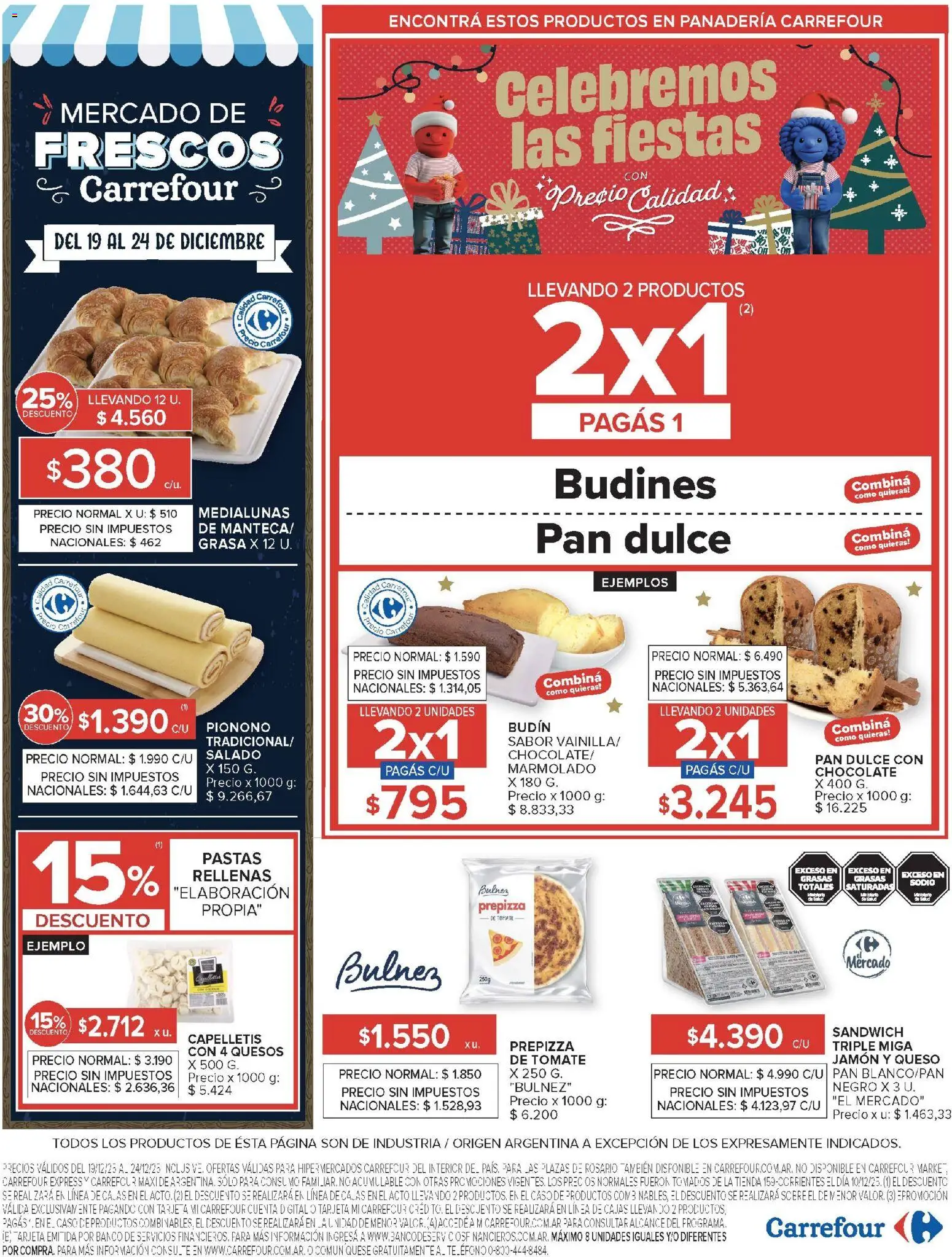 Carrefour - Hiper  │ válido desde el 19.12.2025 | Página: 23 | Productos: Banco, Panadería, Queso, Jamón