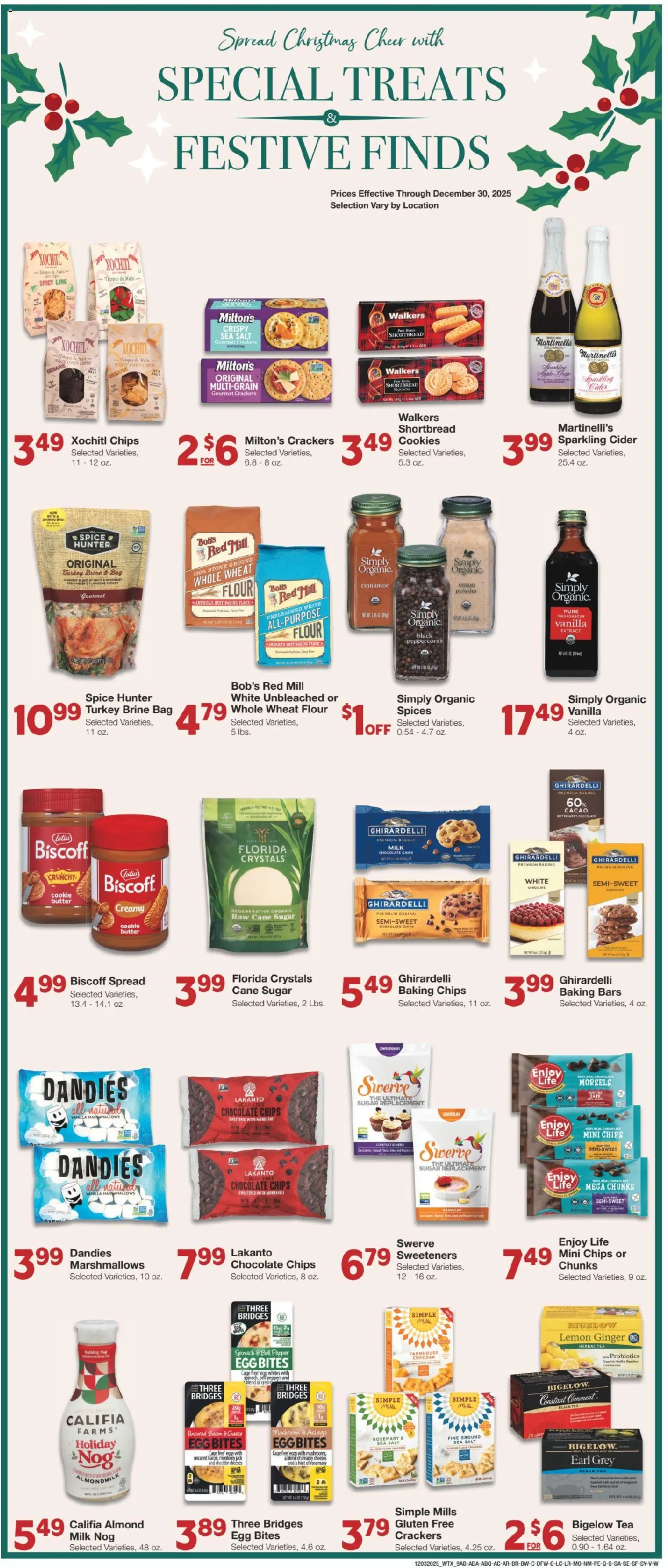 United Supermarkets Weekly Ad - valid from 02.12.2025 | Page: 9 | Products: Eggs, Chips, Spices, Bag